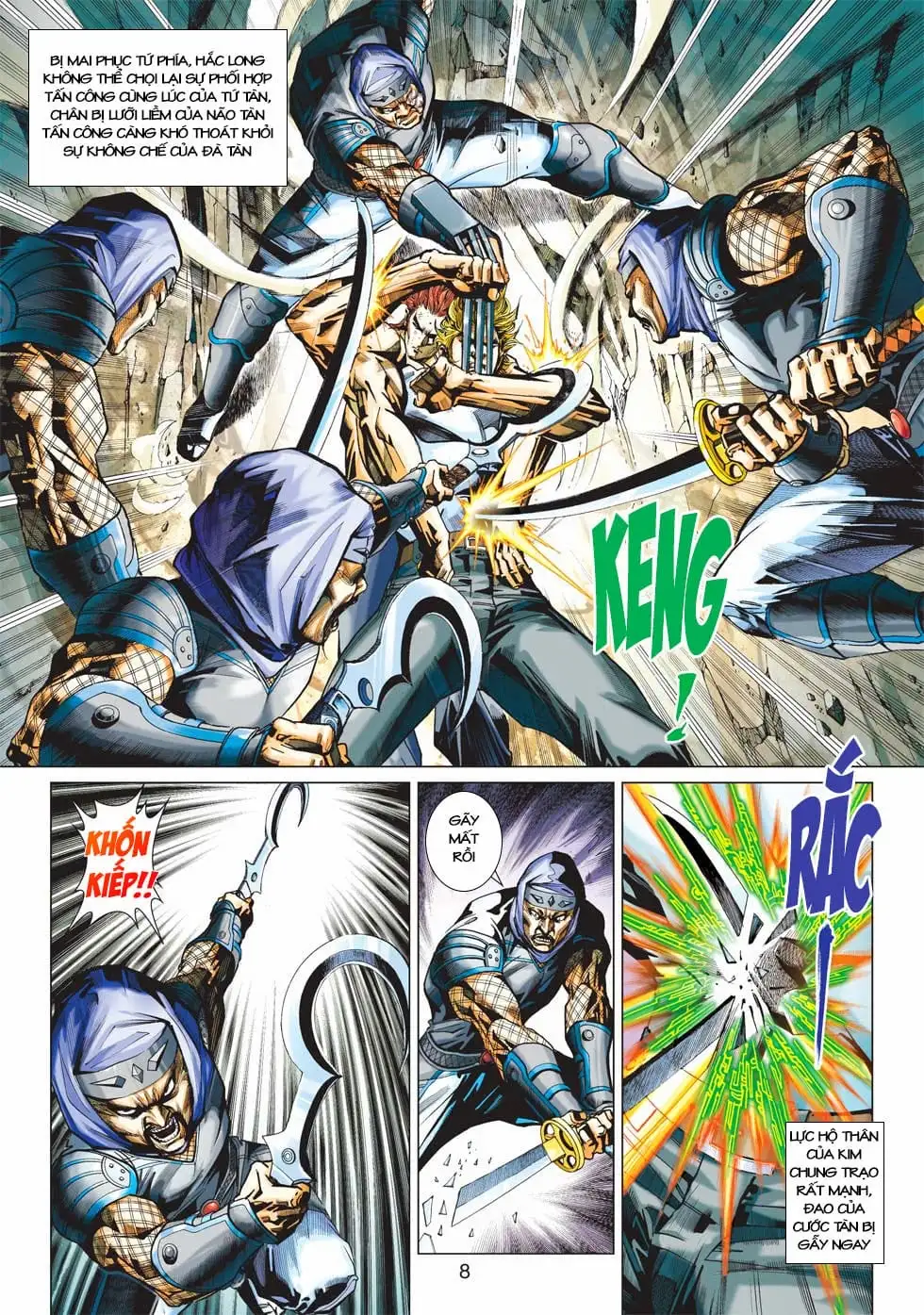 Truyện Tranh Tân Tác Long Hổ Môn trang 4