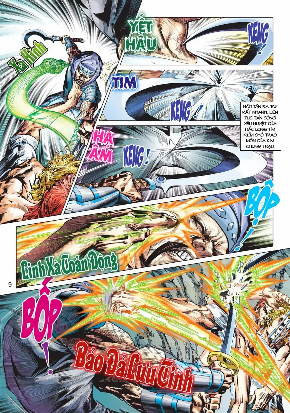 Truyện Tranh Tân Tác Long Hổ Môn trang 4