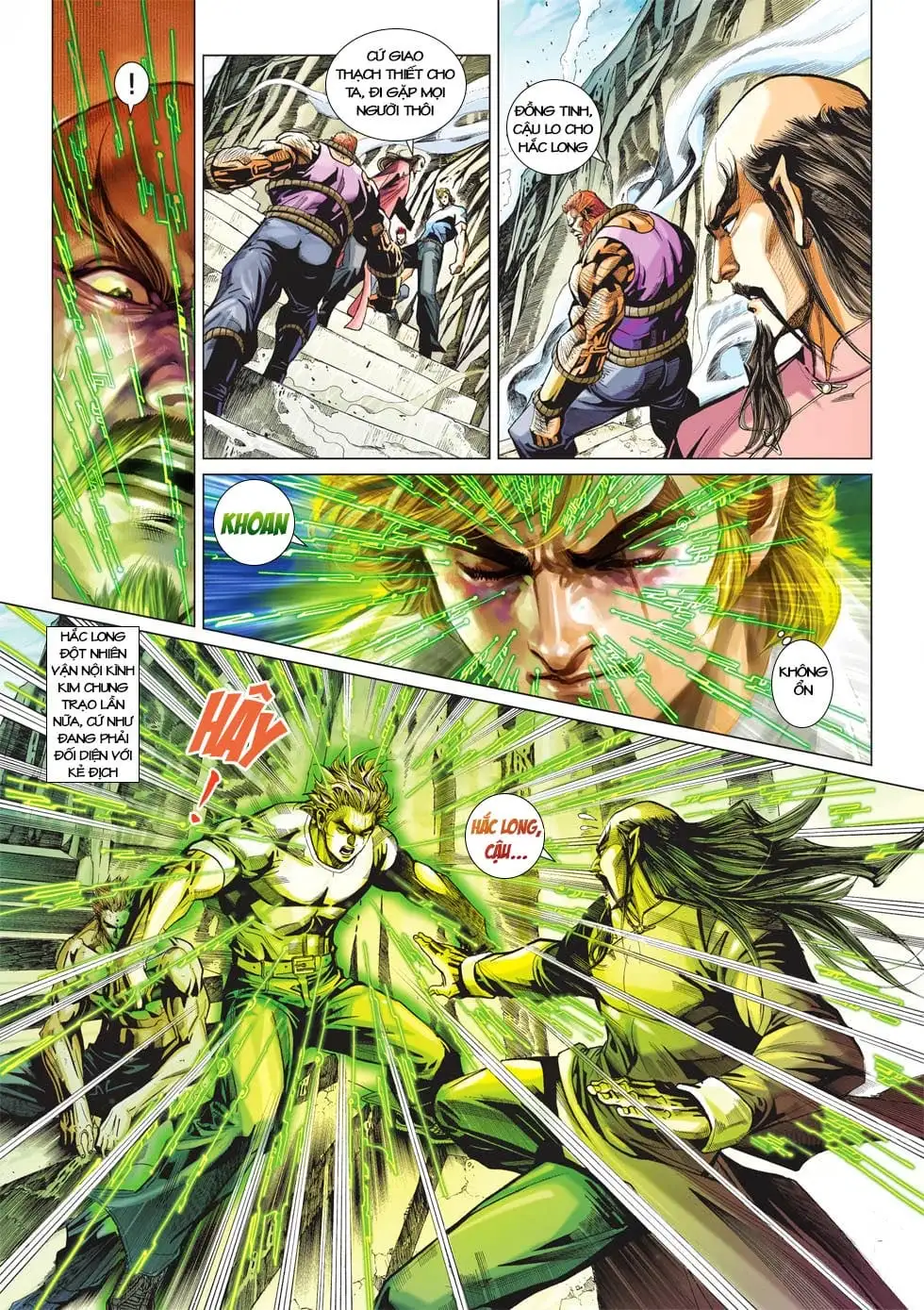Truyện Tranh Tân Tác Long Hổ Môn trang 4