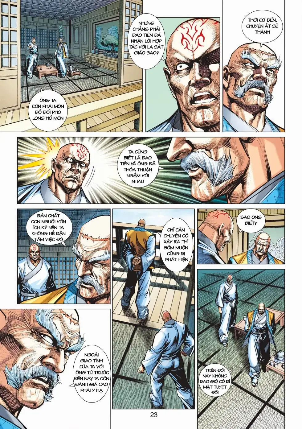 Truyện Tranh Tân Tác Long Hổ Môn trang 4