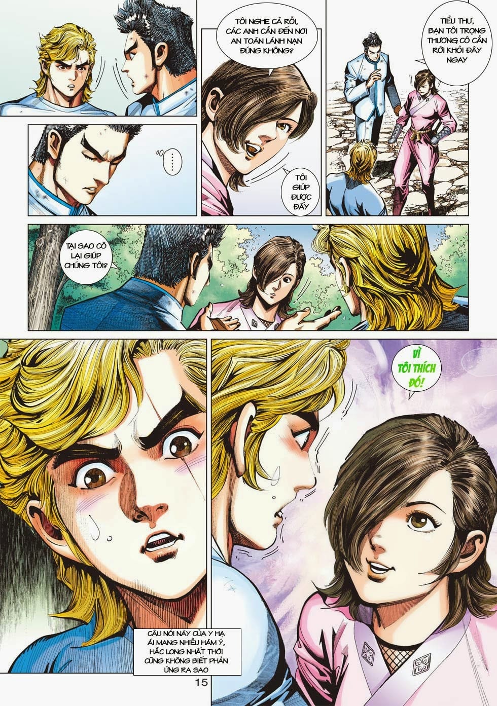 Truyện Tranh Tân Tác Long Hổ Môn trang 4