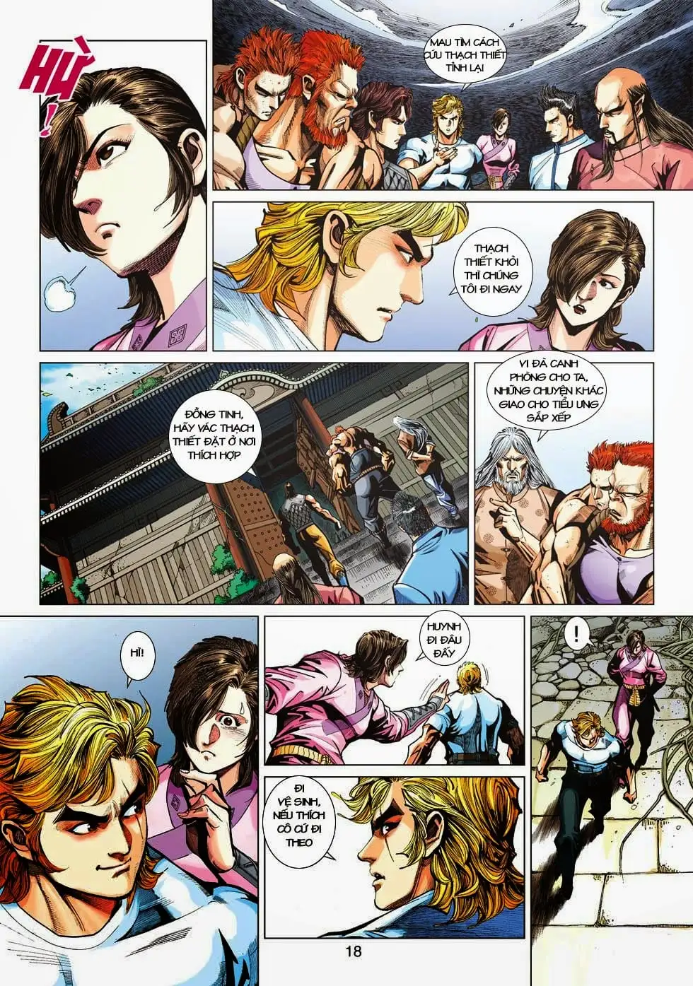 Truyện Tranh Tân Tác Long Hổ Môn trang 4