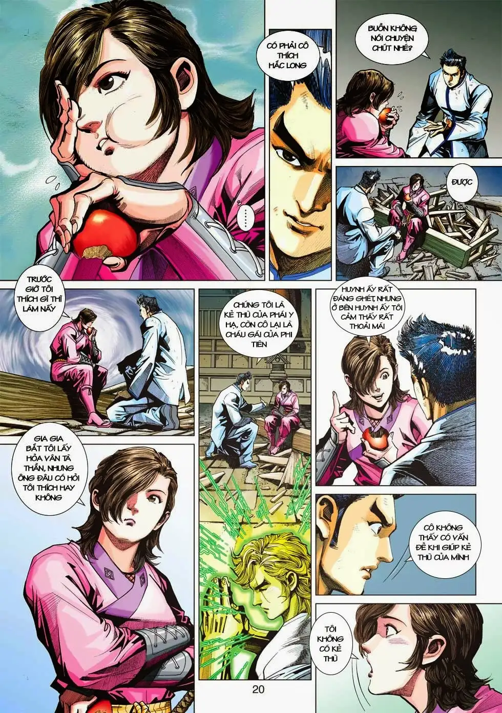 Truyện Tranh Tân Tác Long Hổ Môn trang 4