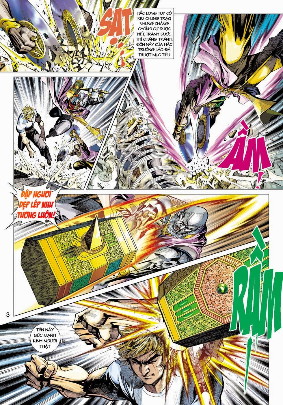 Truyện Tranh Tân Tác Long Hổ Môn trang 4