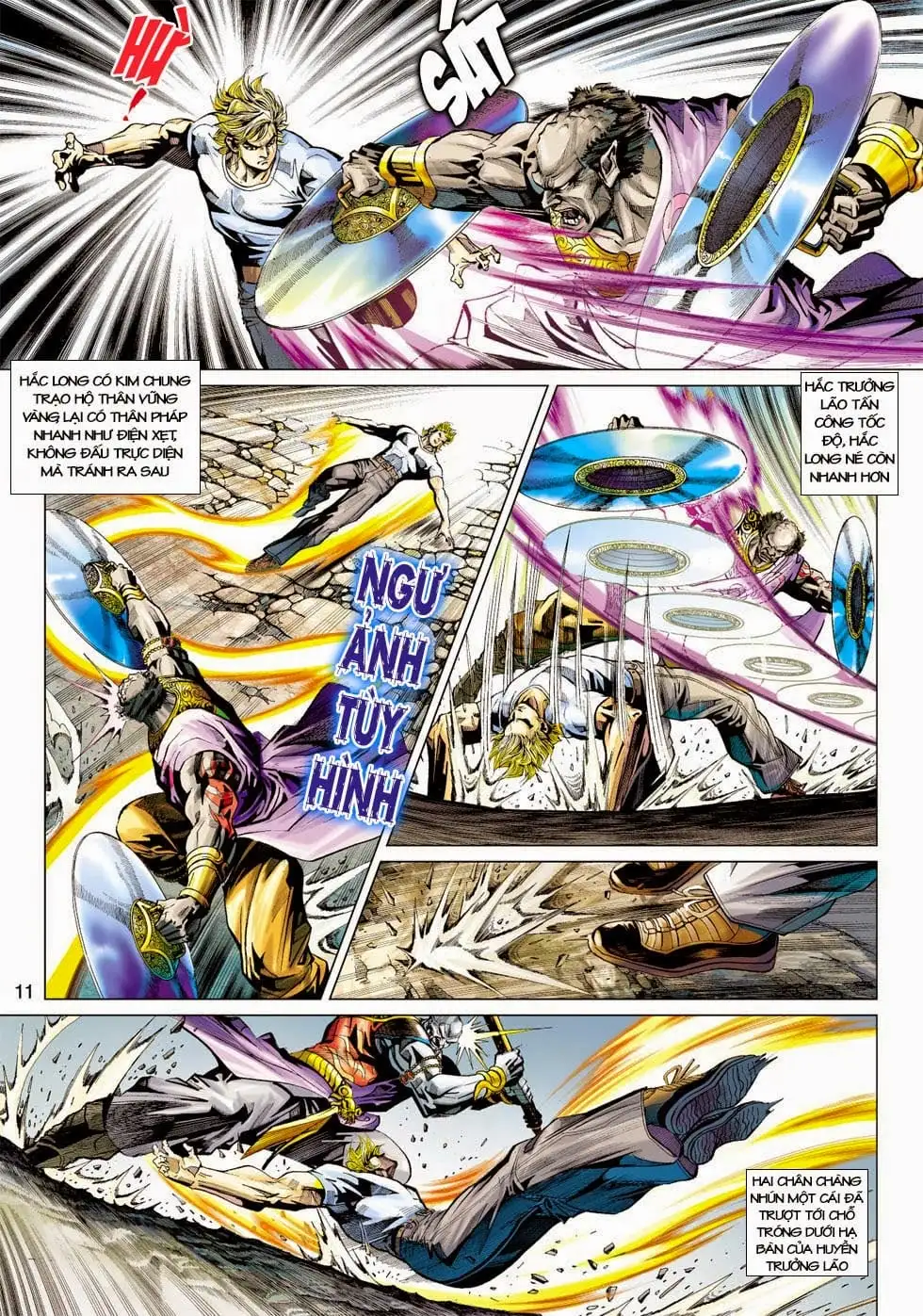 Truyện Tranh Tân Tác Long Hổ Môn trang 4