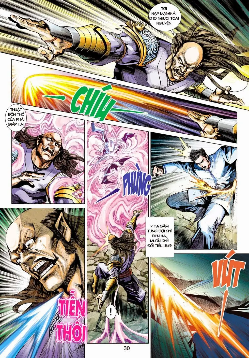 Truyện Tranh Tân Tác Long Hổ Môn trang 4