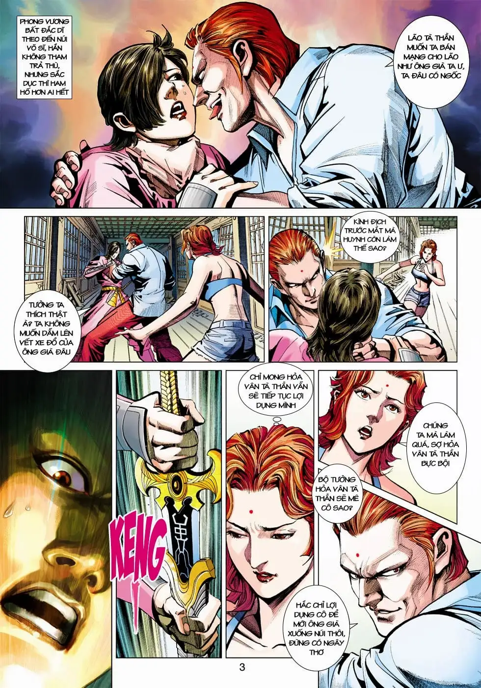 Truyện Tranh Tân Tác Long Hổ Môn trang 4