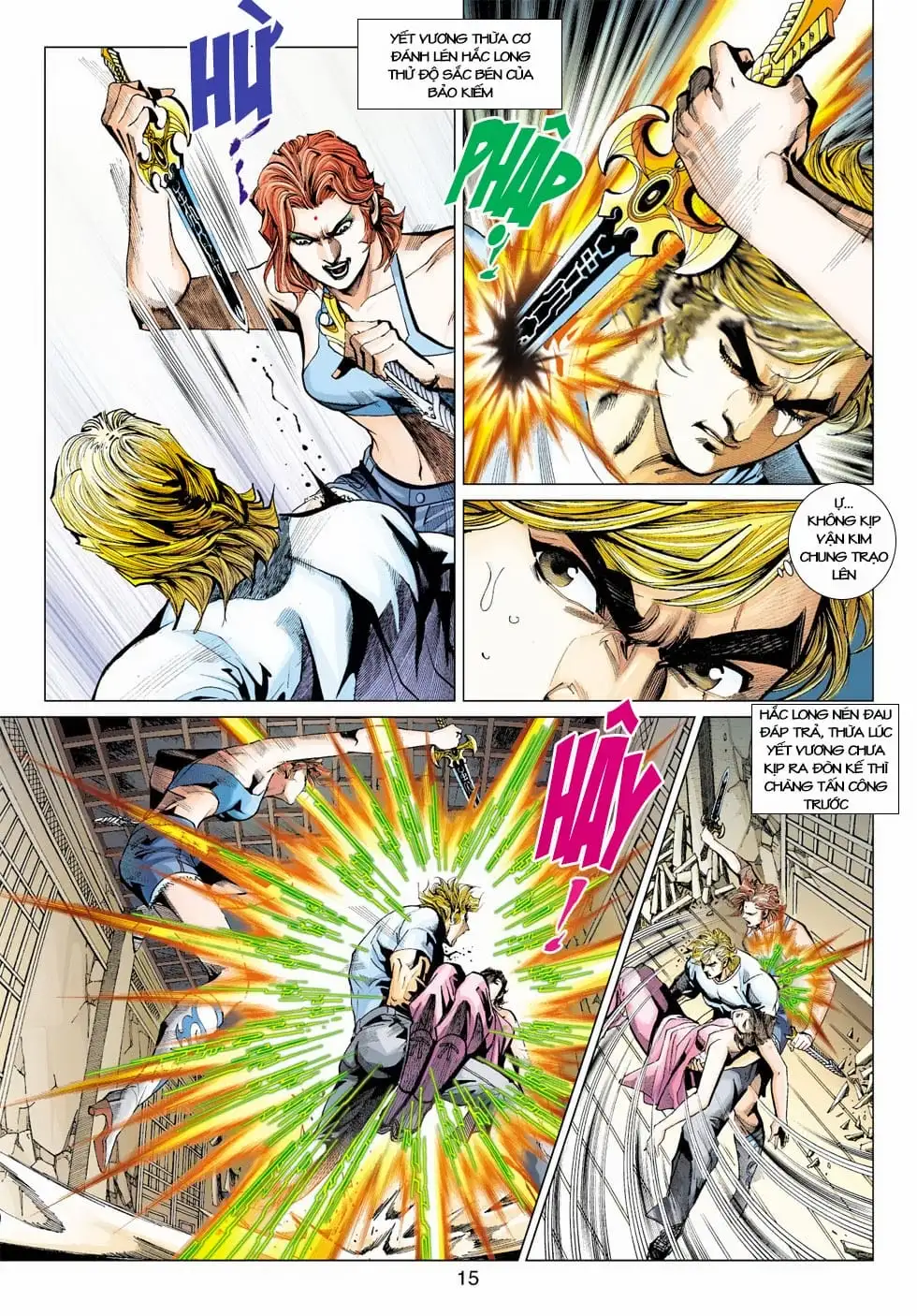 Truyện Tranh Tân Tác Long Hổ Môn trang 4