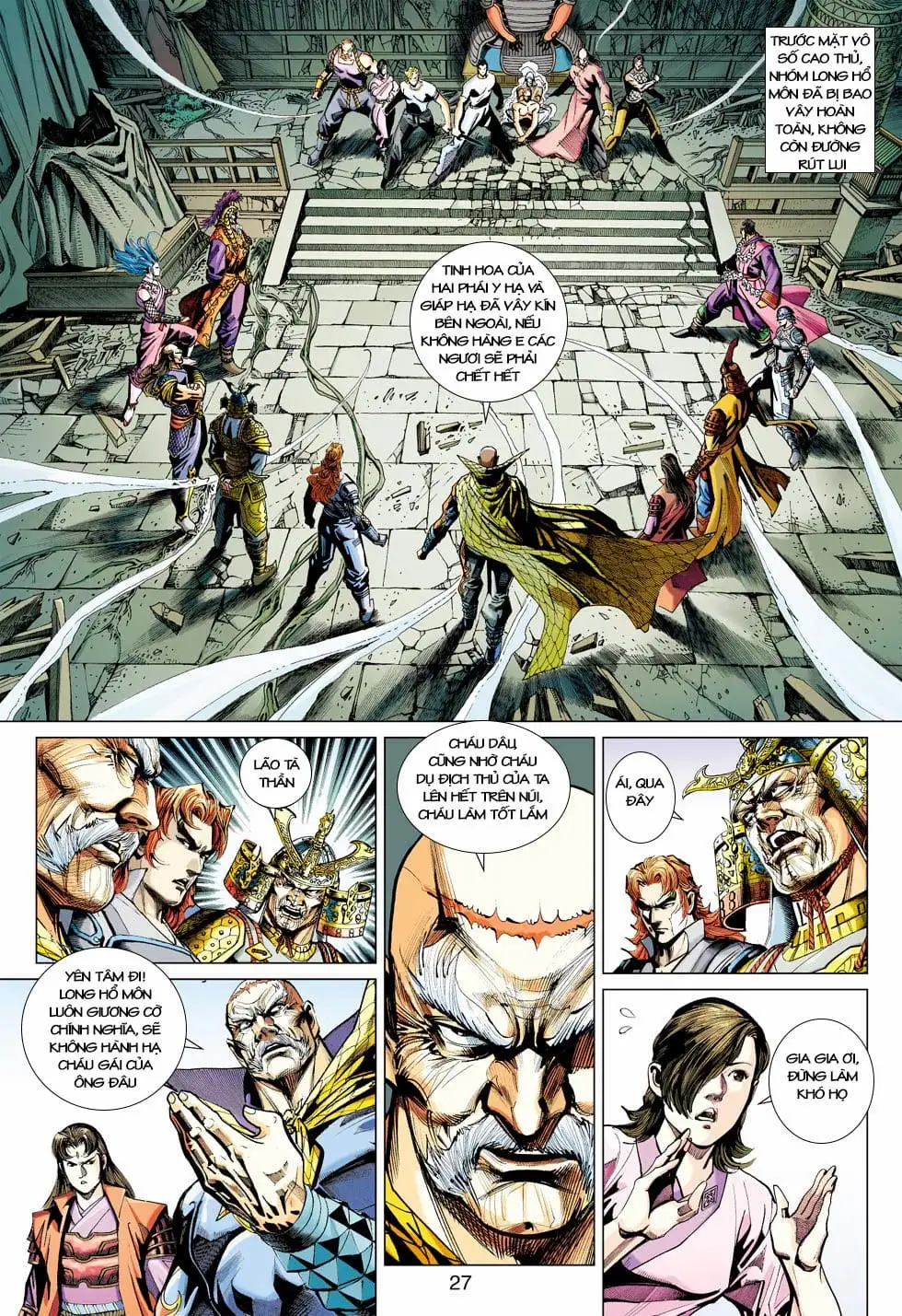 Truyện Tranh Tân Tác Long Hổ Môn trang 4