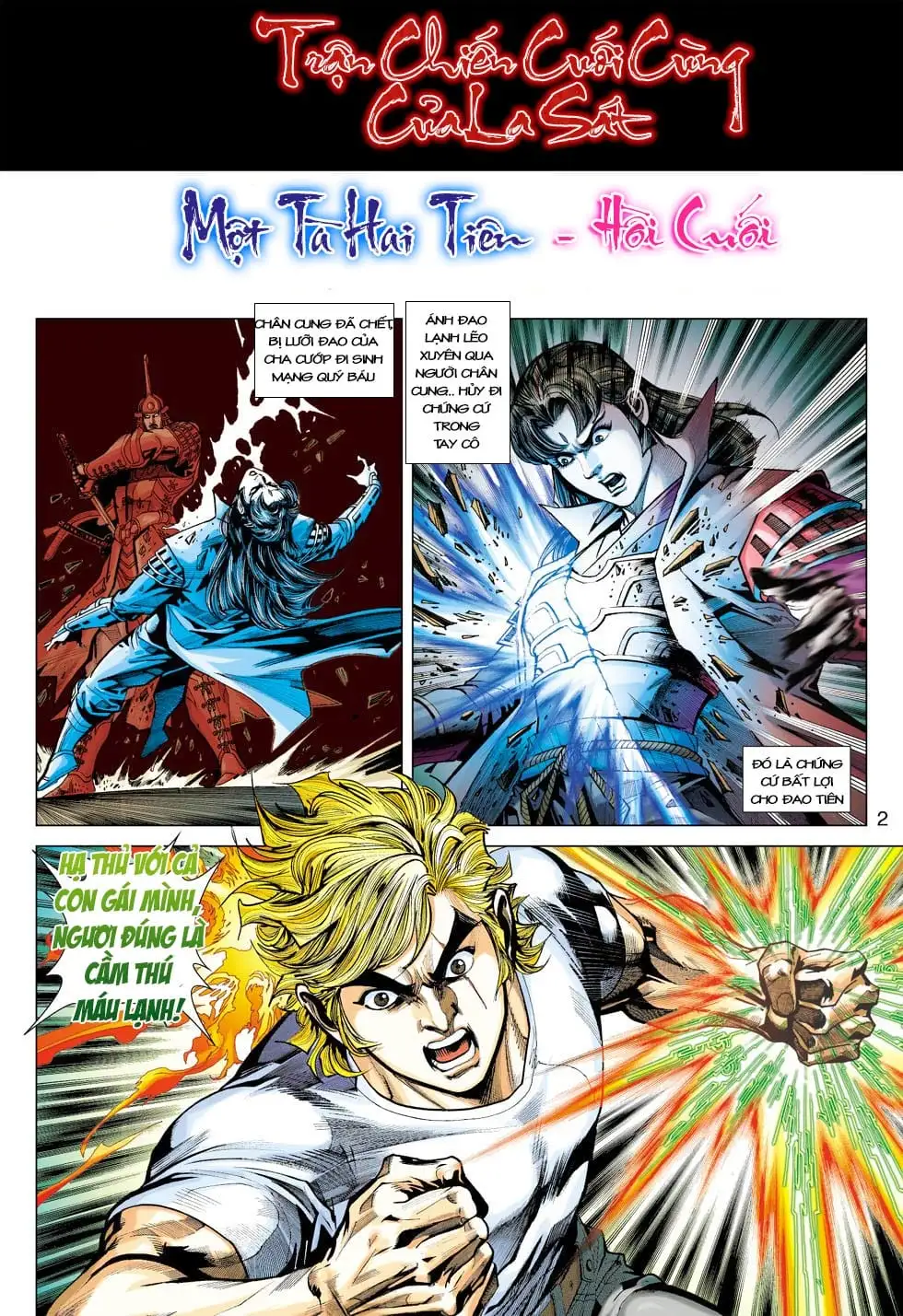 Truyện Tranh Tân Tác Long Hổ Môn trang 4