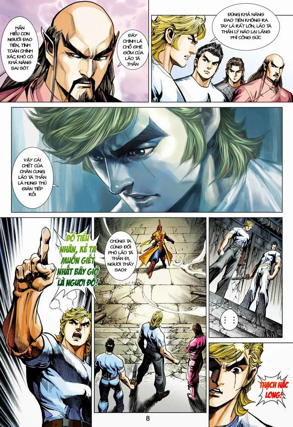 Truyện Tranh Tân Tác Long Hổ Môn trang 4