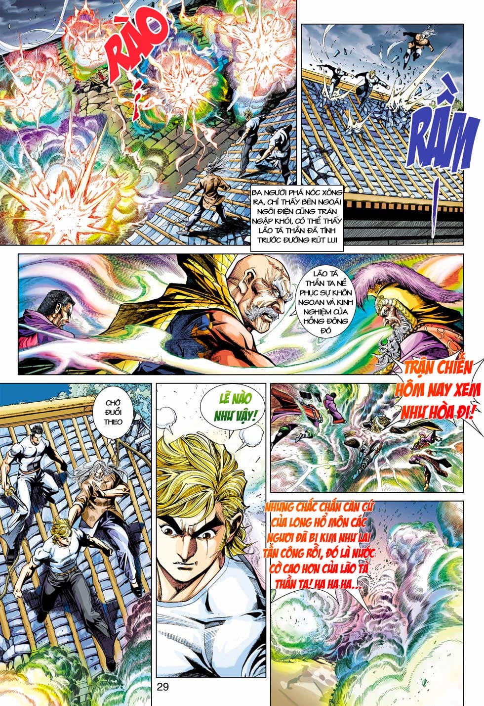 Truyện Tranh Tân Tác Long Hổ Môn trang 4