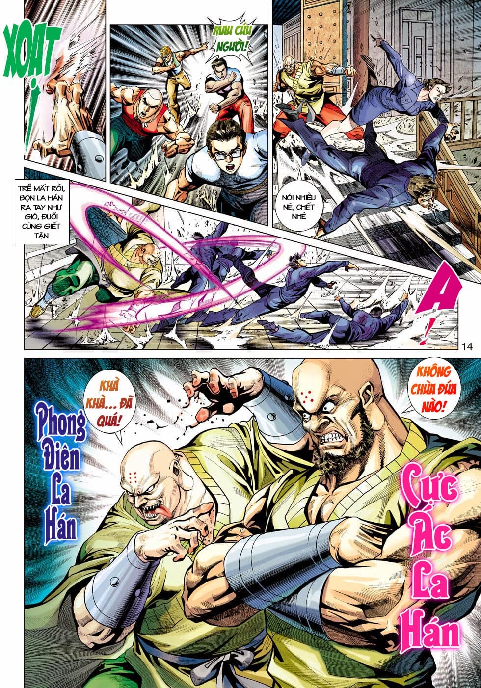 Truyện Tranh Tân Tác Long Hổ Môn trang 4