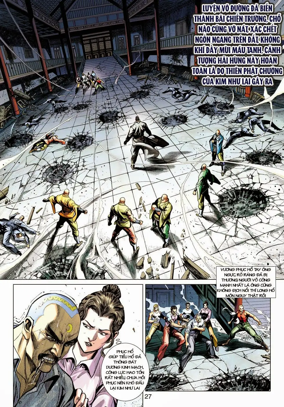 Truyện Tranh Tân Tác Long Hổ Môn trang 4