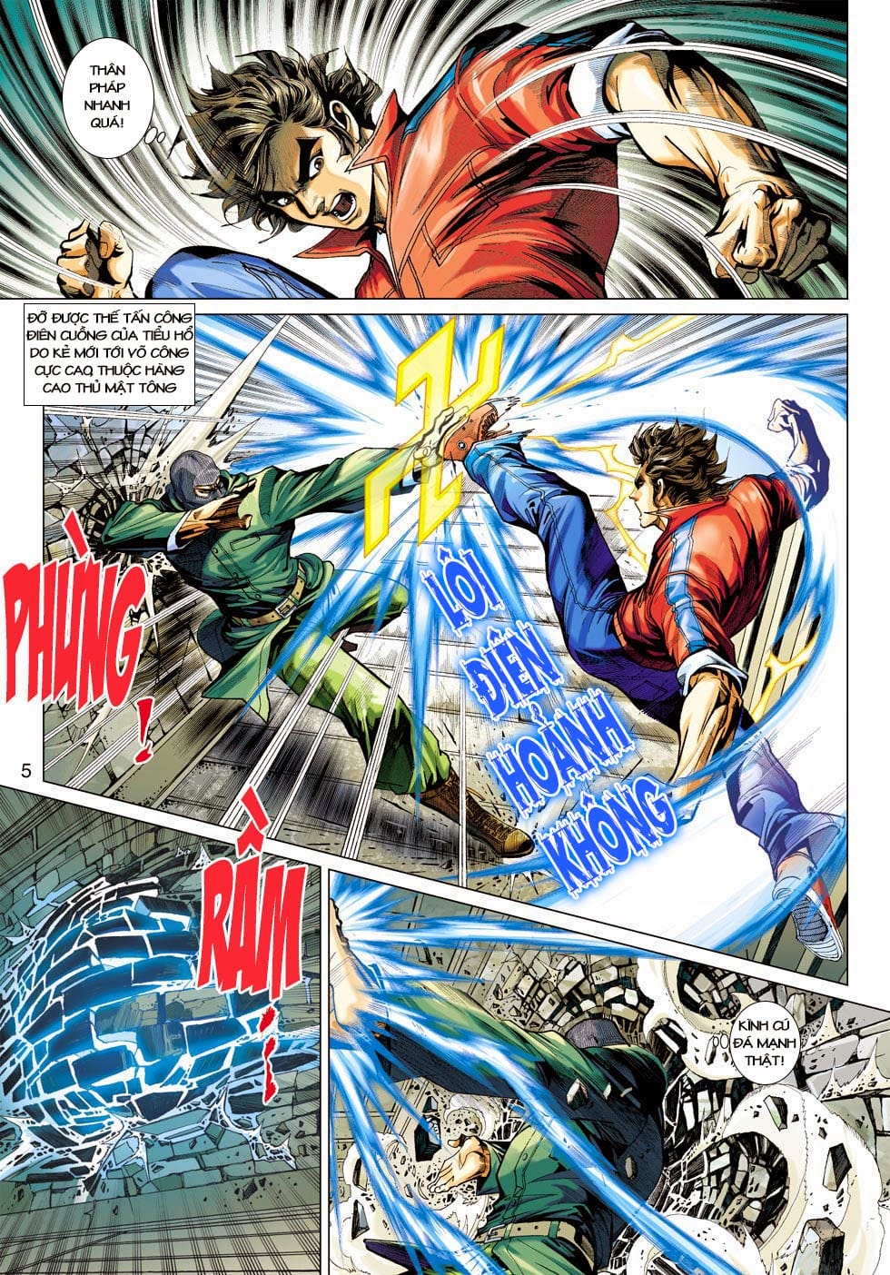 Truyện Tranh Tân Tác Long Hổ Môn trang 4