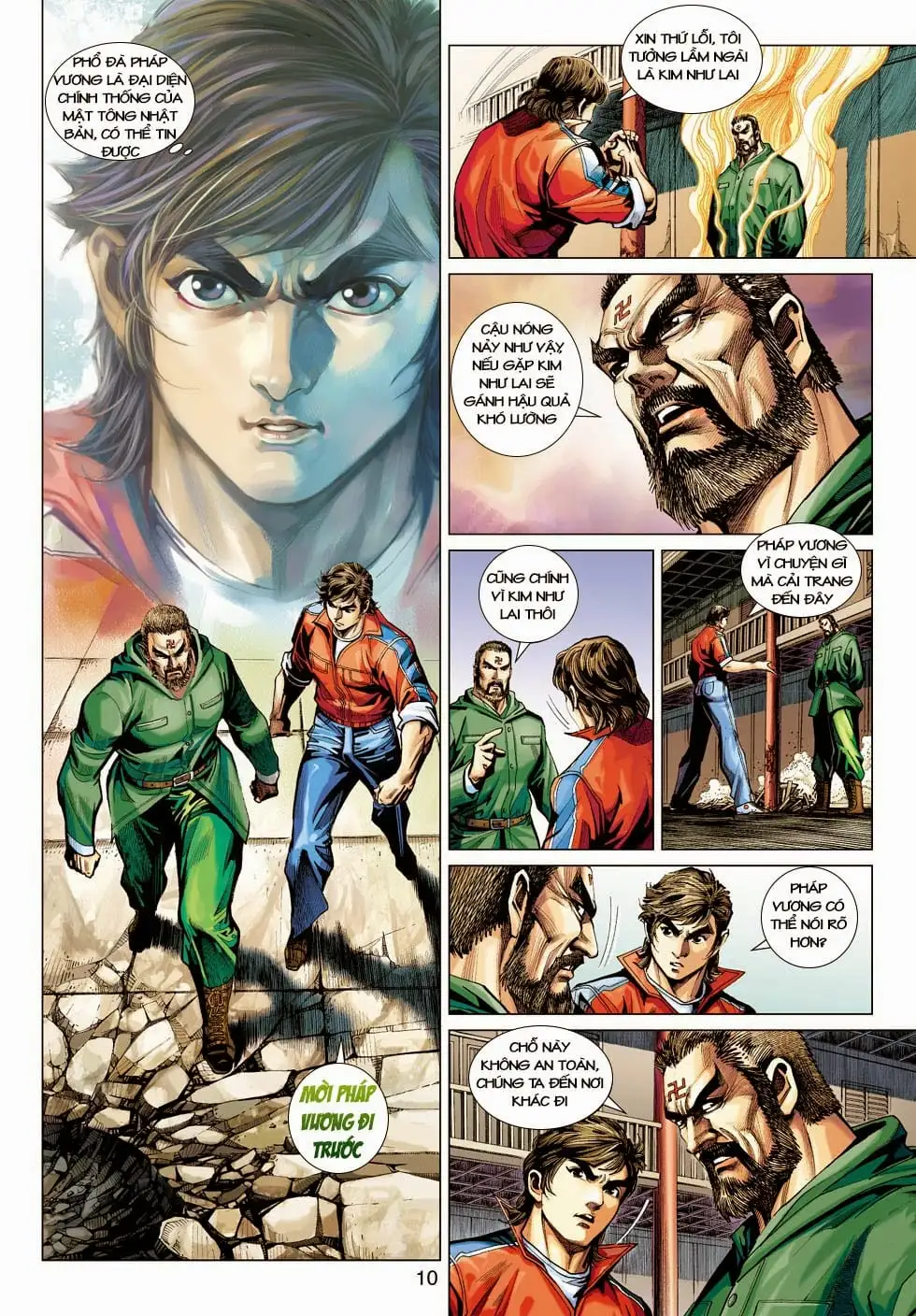Truyện Tranh Tân Tác Long Hổ Môn trang 4