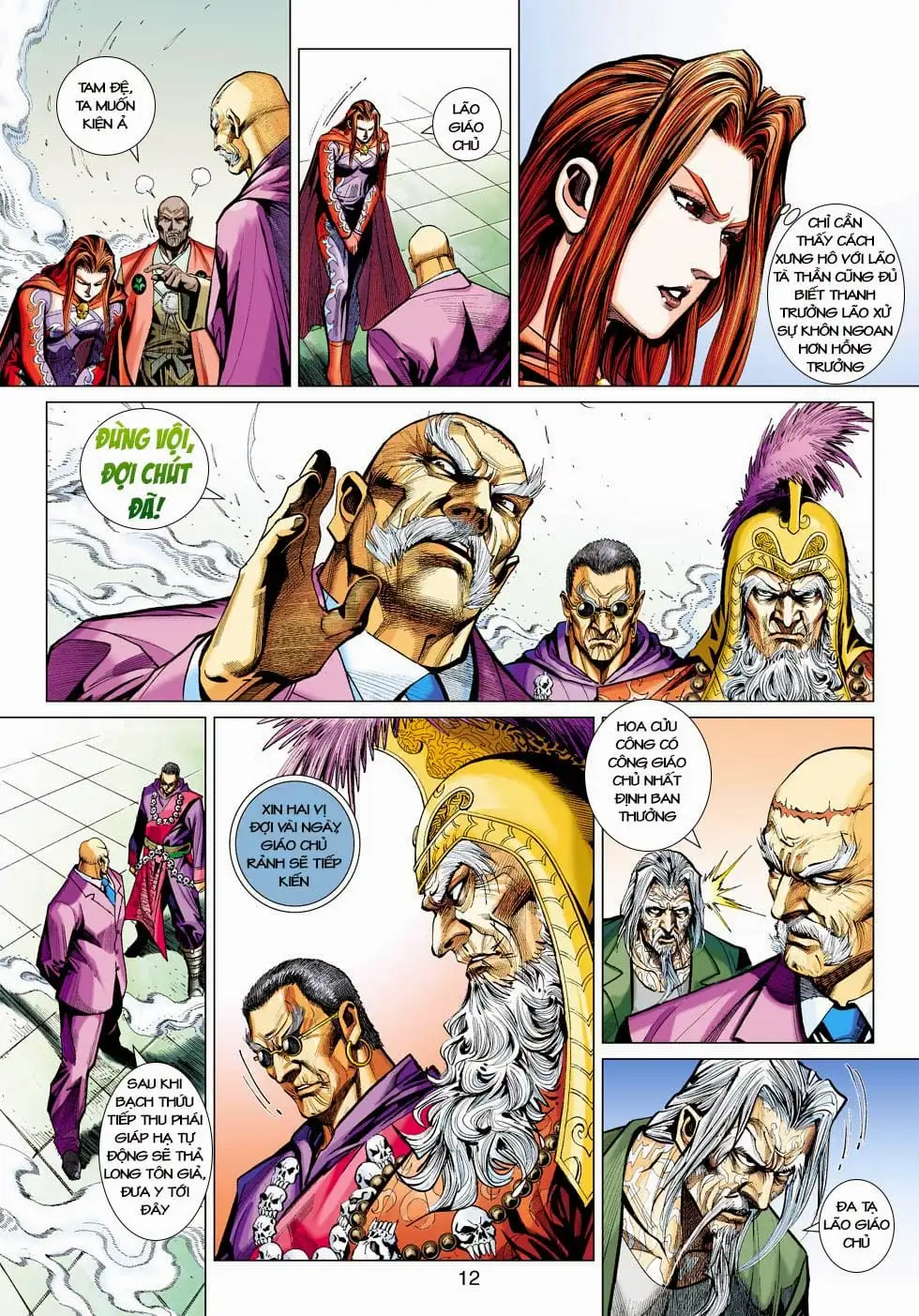 Truyện Tranh Tân Tác Long Hổ Môn trang 4