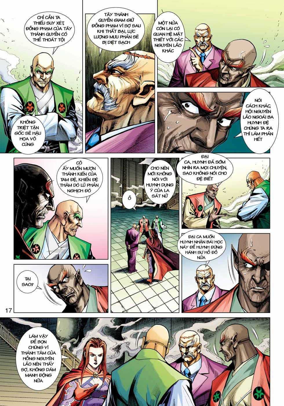 Truyện Tranh Tân Tác Long Hổ Môn trang 4