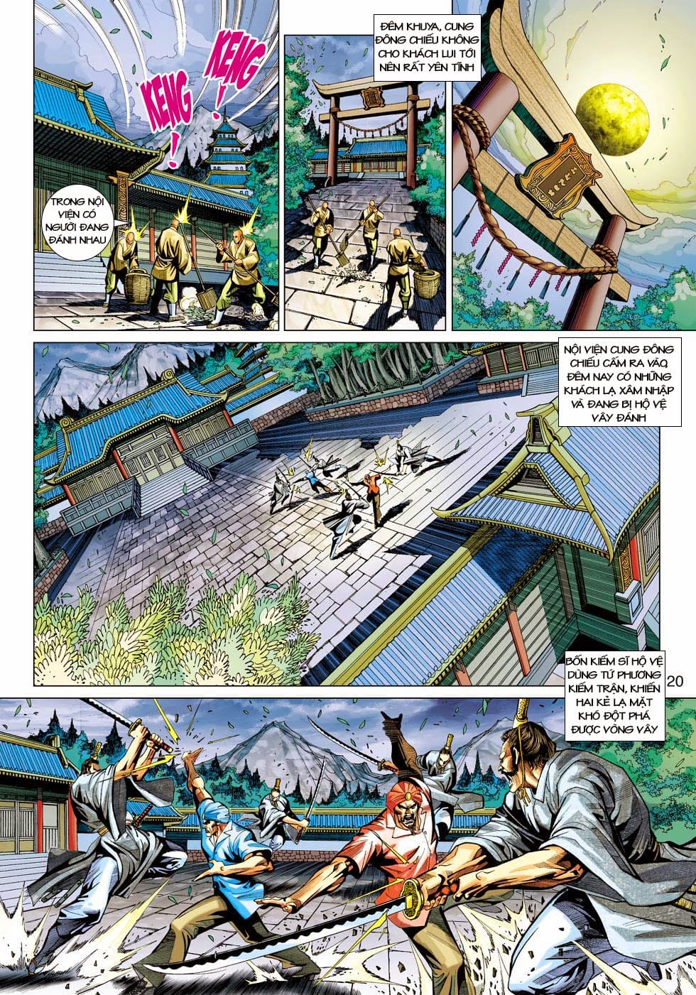 Truyện Tranh Tân Tác Long Hổ Môn trang 4
