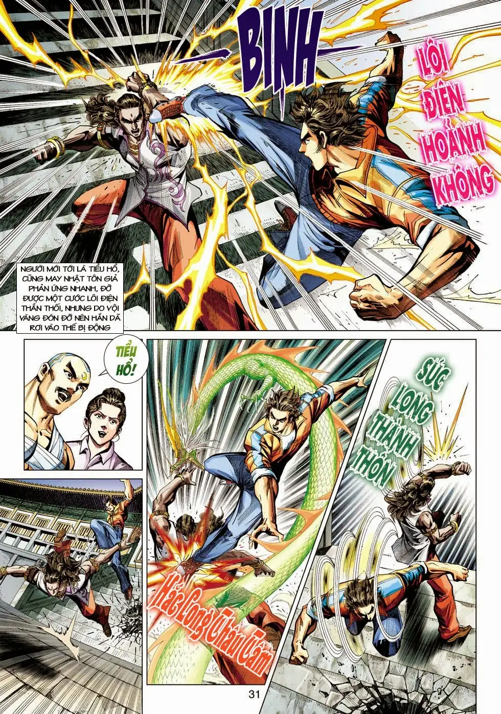 Truyện Tranh Tân Tác Long Hổ Môn trang 4