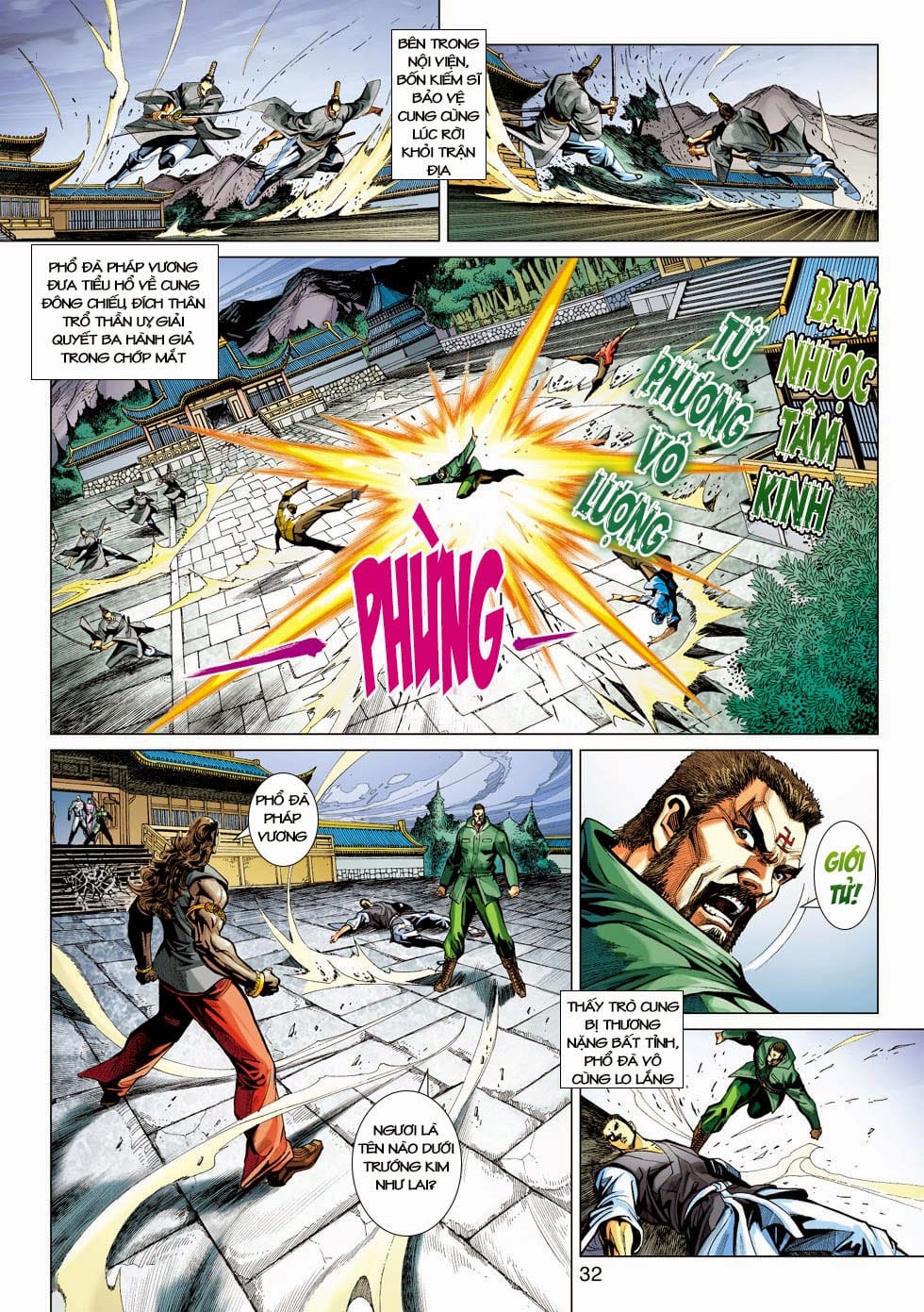 Truyện Tranh Tân Tác Long Hổ Môn trang 4