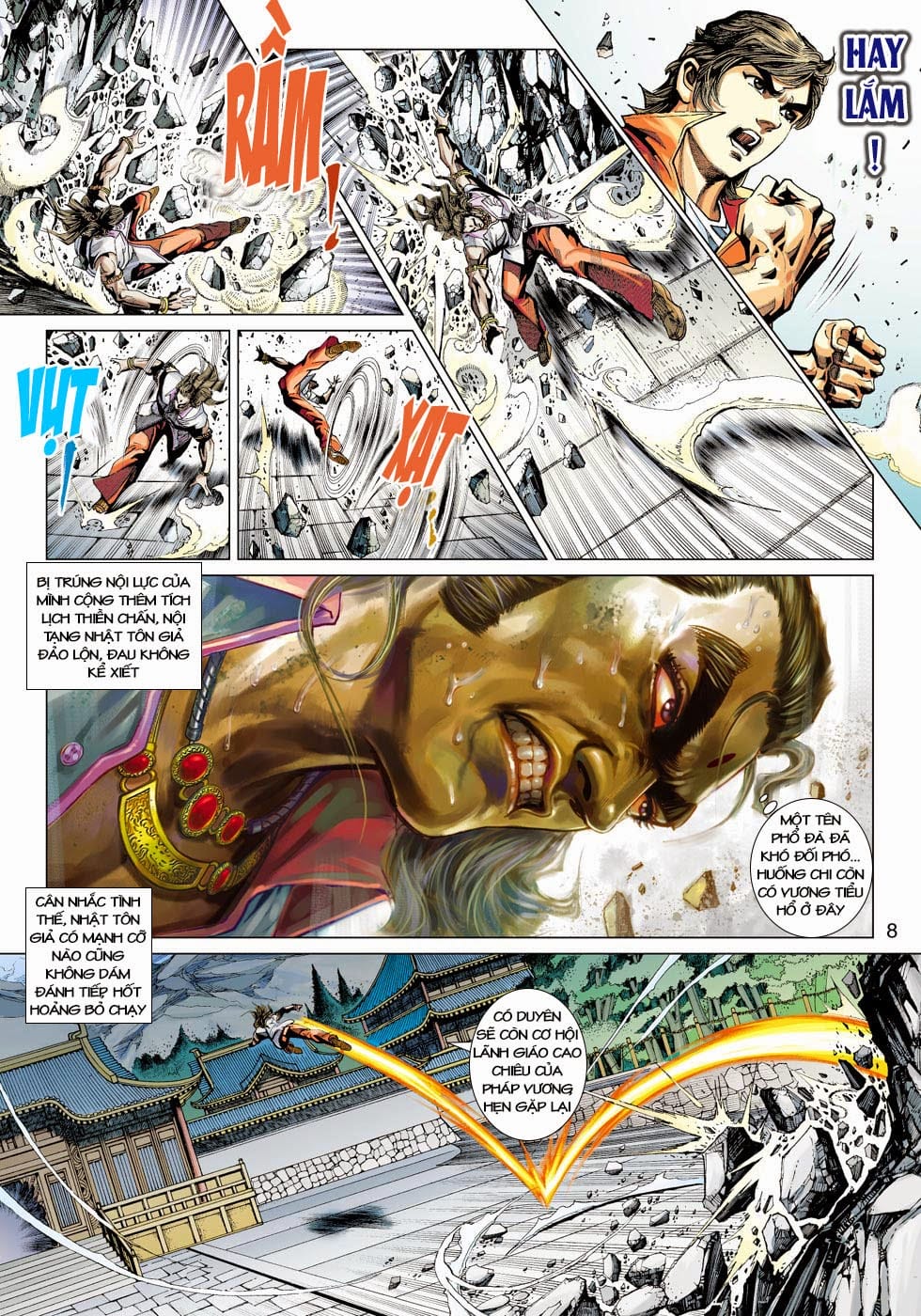 Truyện Tranh Tân Tác Long Hổ Môn trang 4