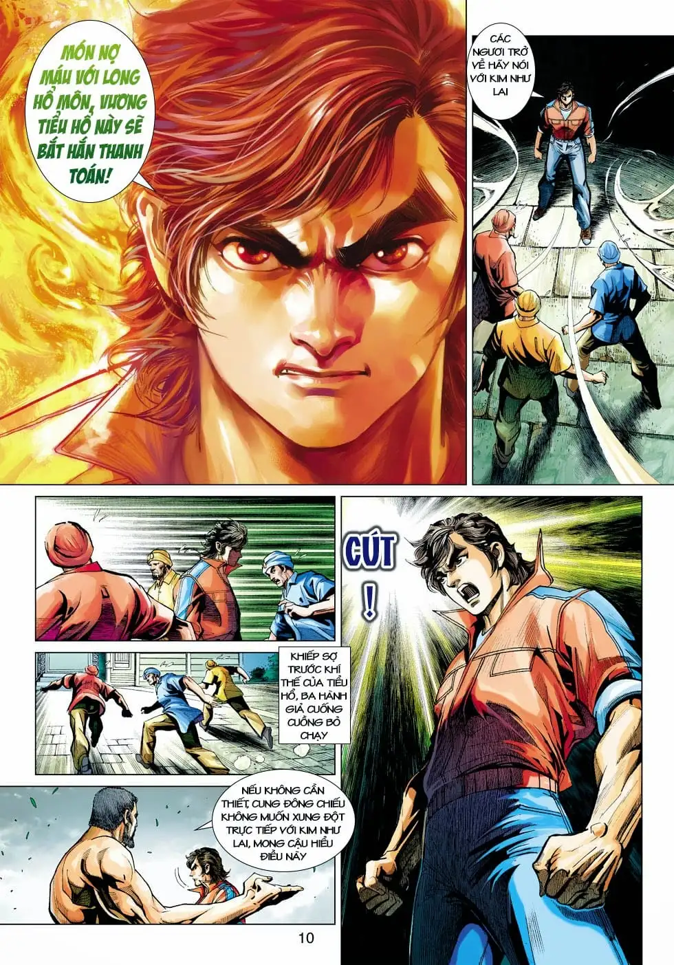 Truyện Tranh Tân Tác Long Hổ Môn trang 4