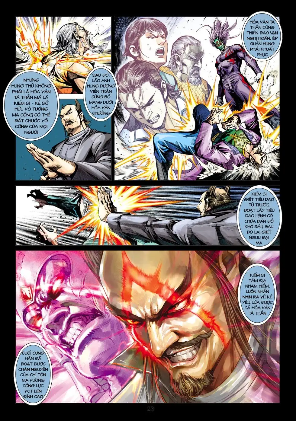 Truyện Tranh Tân Tác Long Hổ Môn trang 4