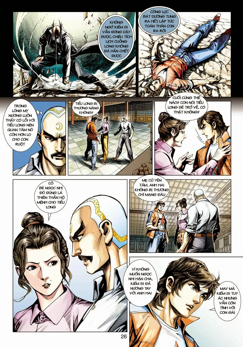 Truyện Tranh Tân Tác Long Hổ Môn trang 4