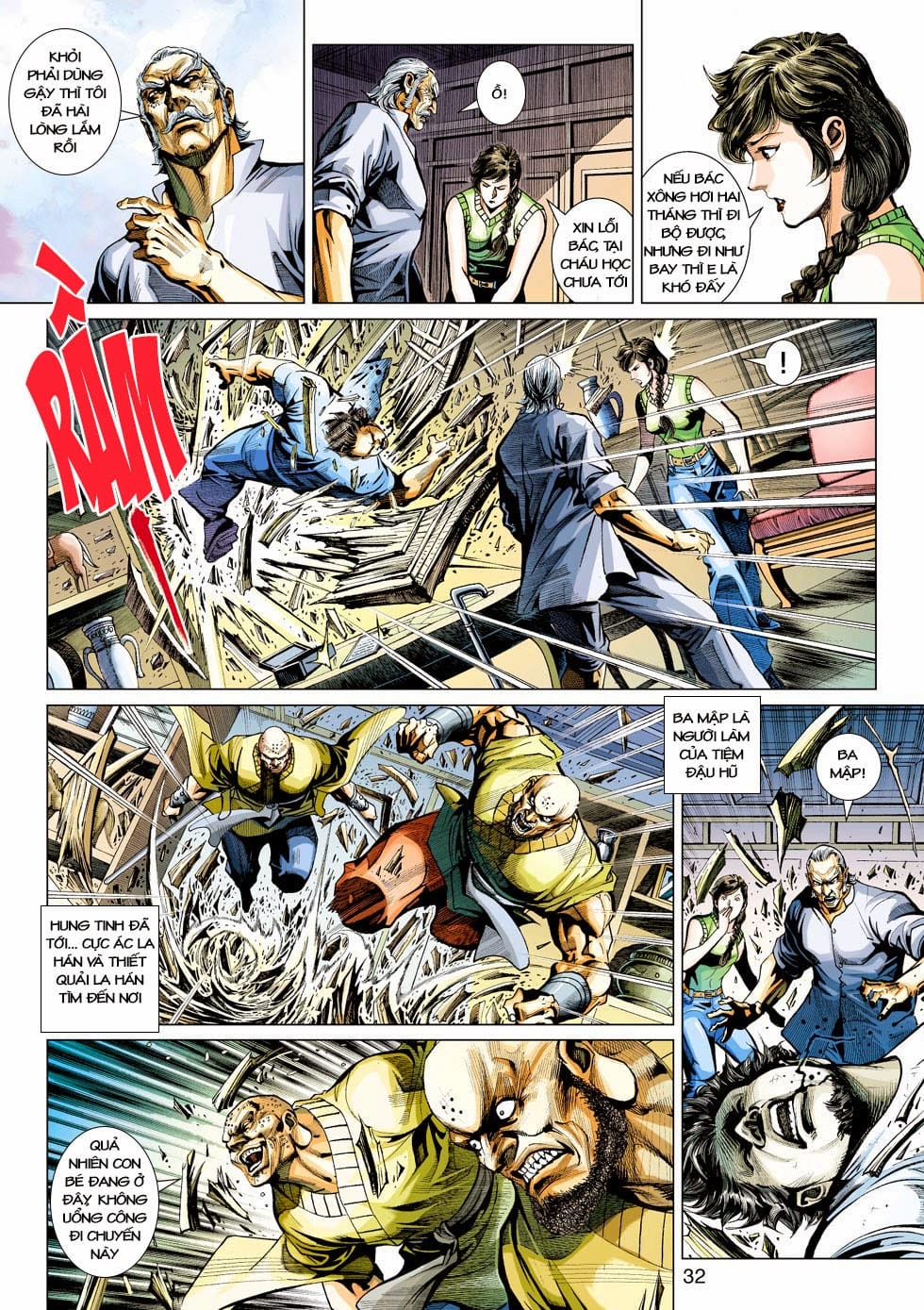 Truyện Tranh Tân Tác Long Hổ Môn trang 4