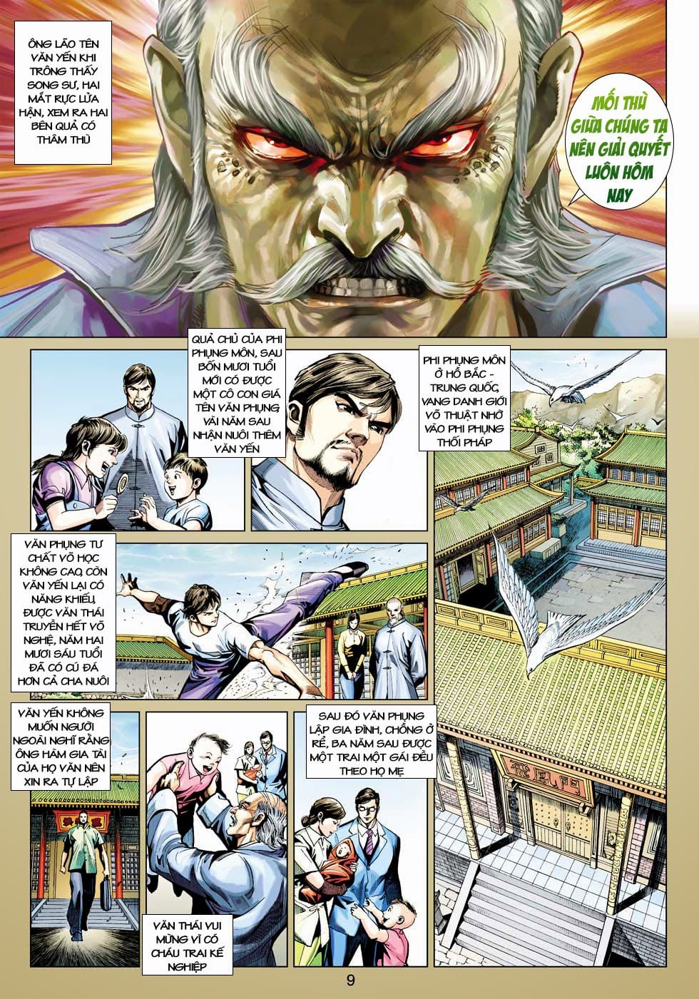 Truyện Tranh Tân Tác Long Hổ Môn trang 4