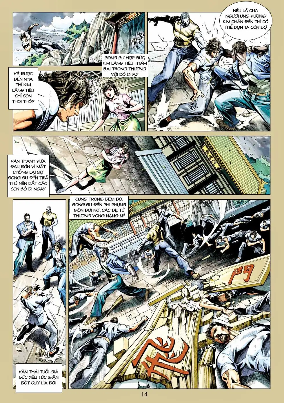 Truyện Tranh Tân Tác Long Hổ Môn trang 4