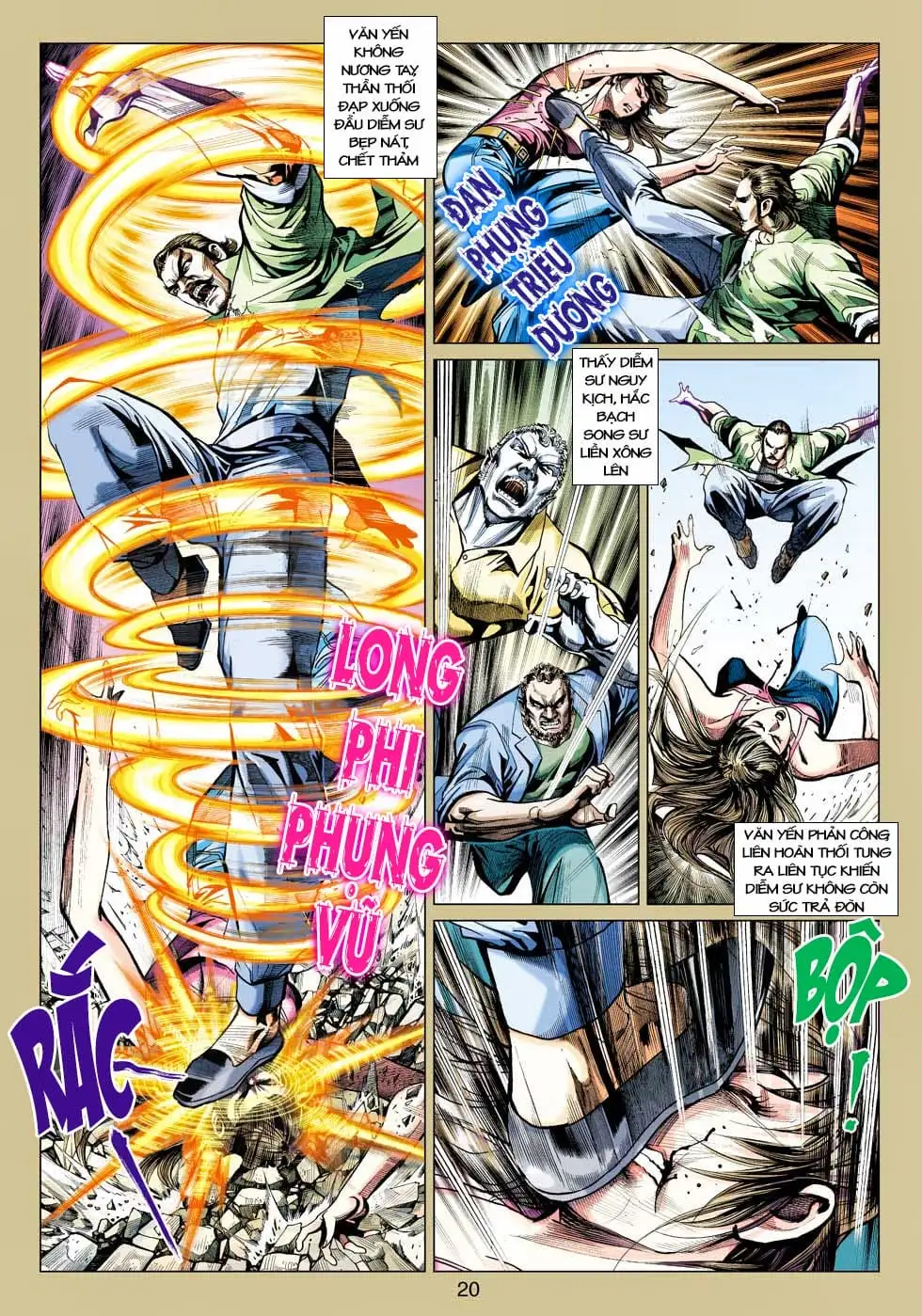 Truyện Tranh Tân Tác Long Hổ Môn trang 4