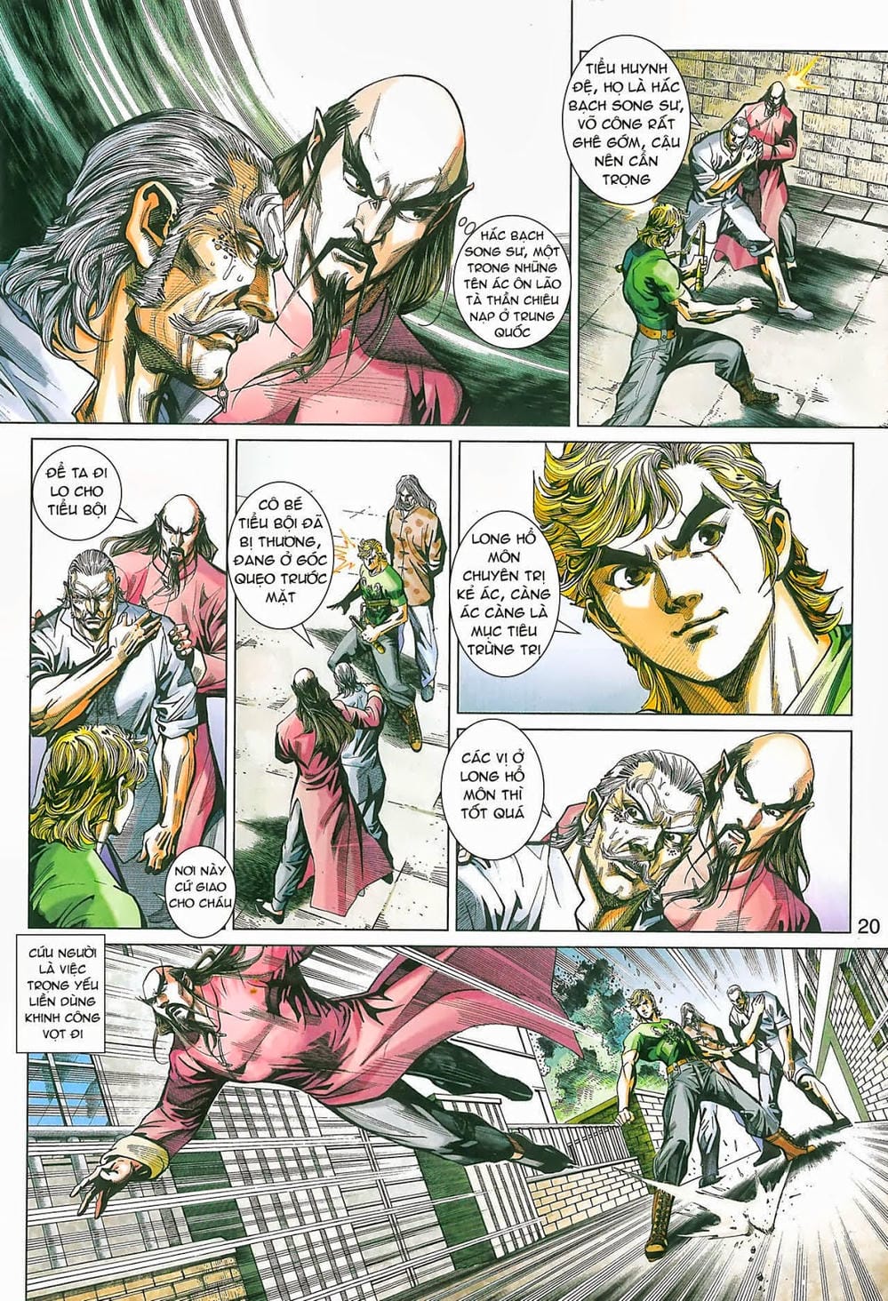 Truyện Tranh Tân Tác Long Hổ Môn trang 4