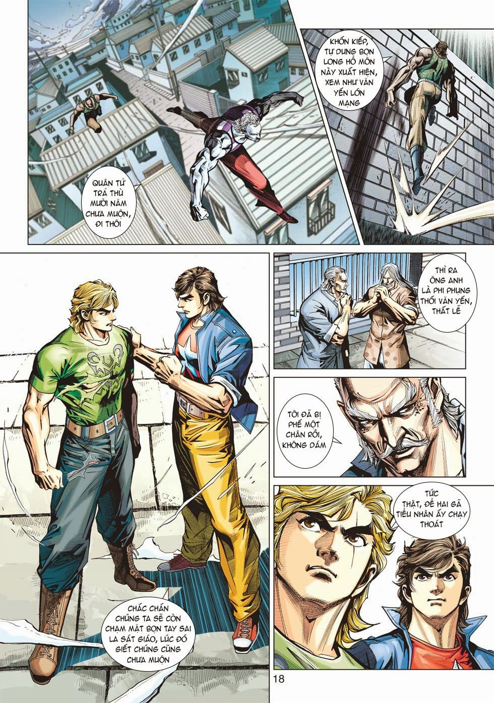 Truyện Tranh Tân Tác Long Hổ Môn trang 4