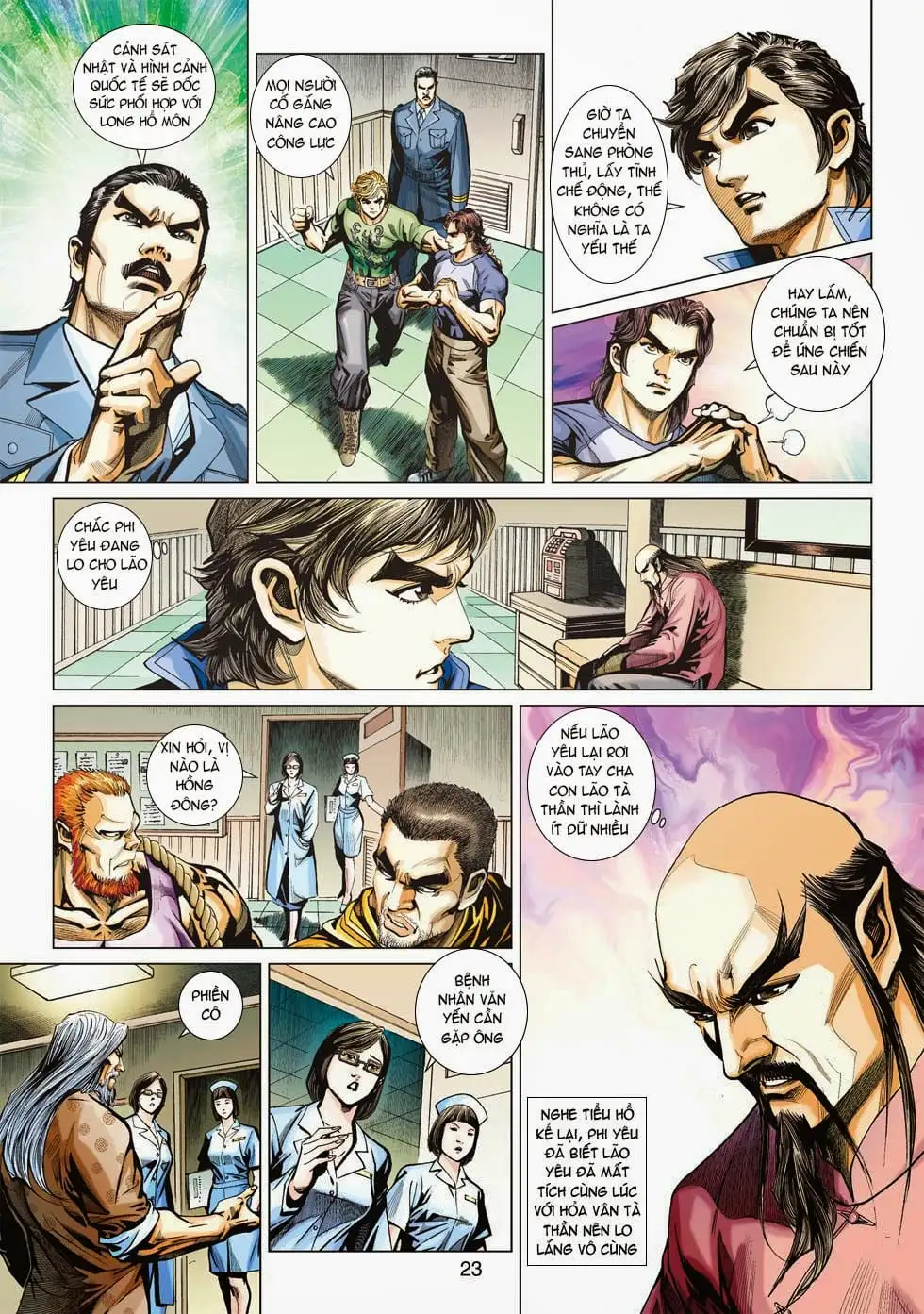 Truyện Tranh Tân Tác Long Hổ Môn trang 4