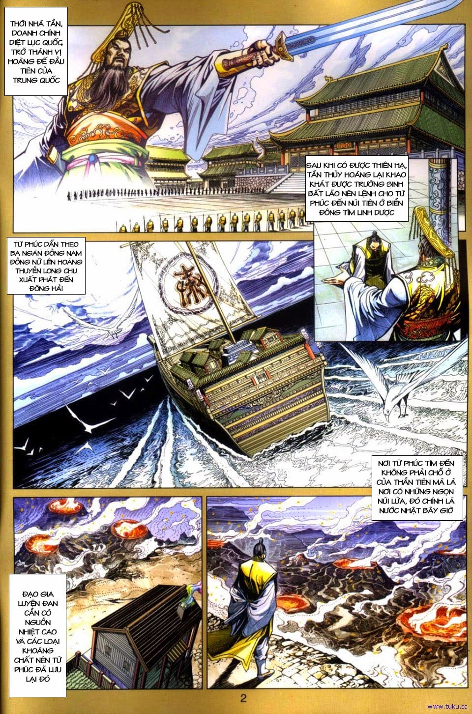 Truyện Tranh Tân Tác Long Hổ Môn trang 4