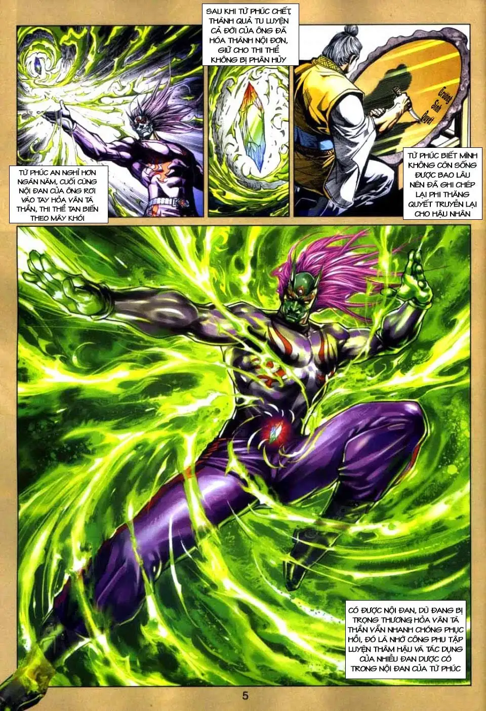 Truyện Tranh Tân Tác Long Hổ Môn trang 4