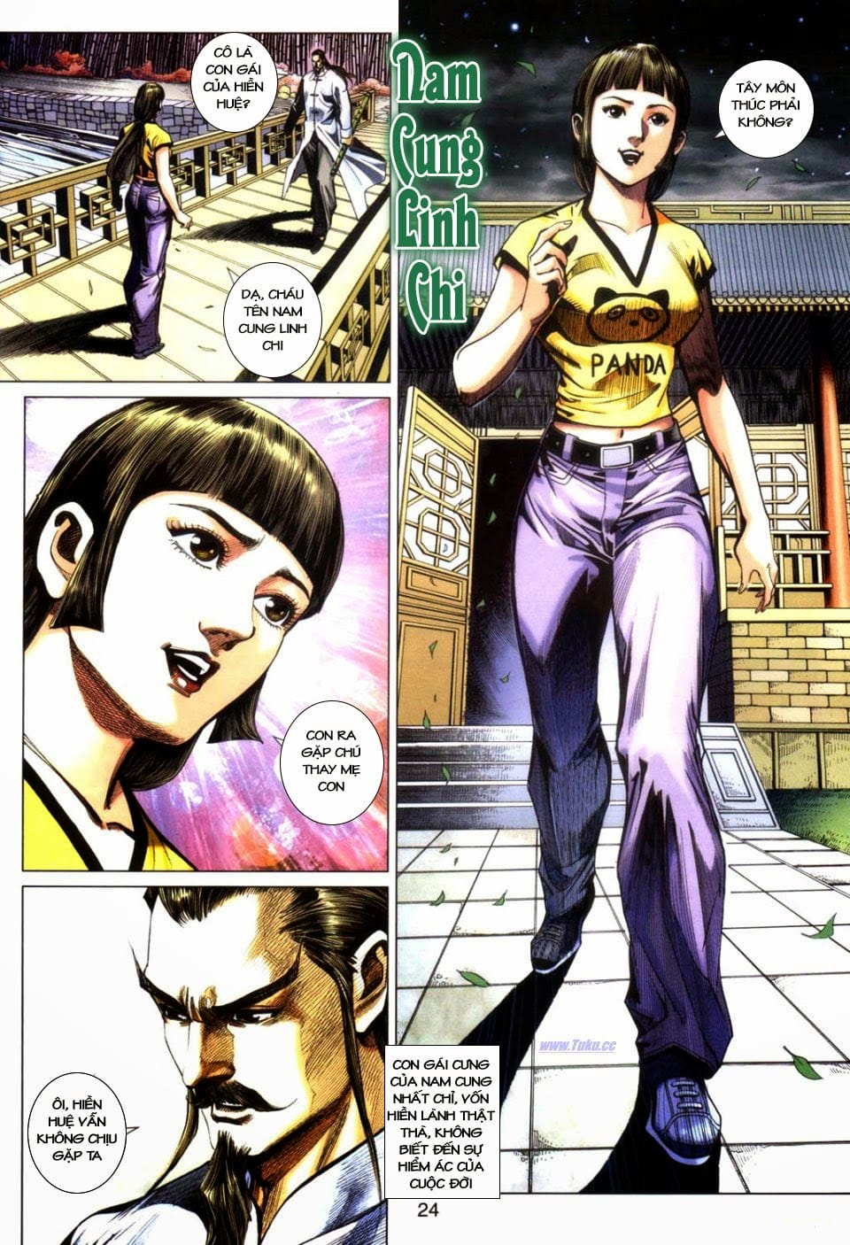 Truyện Tranh Tân Tác Long Hổ Môn trang 4