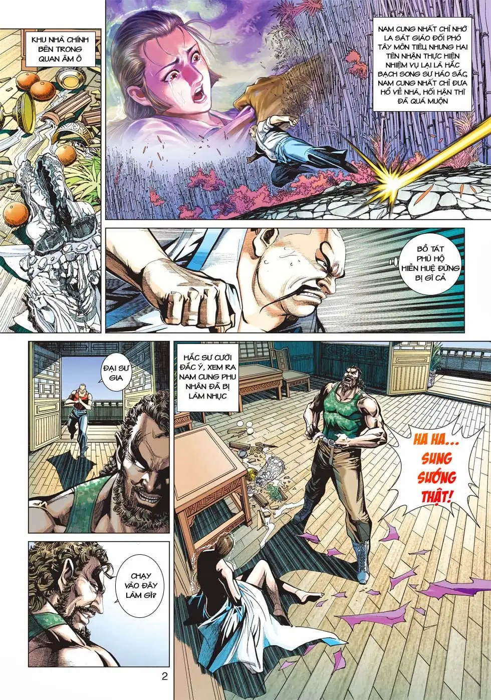 Truyện Tranh Tân Tác Long Hổ Môn trang 4