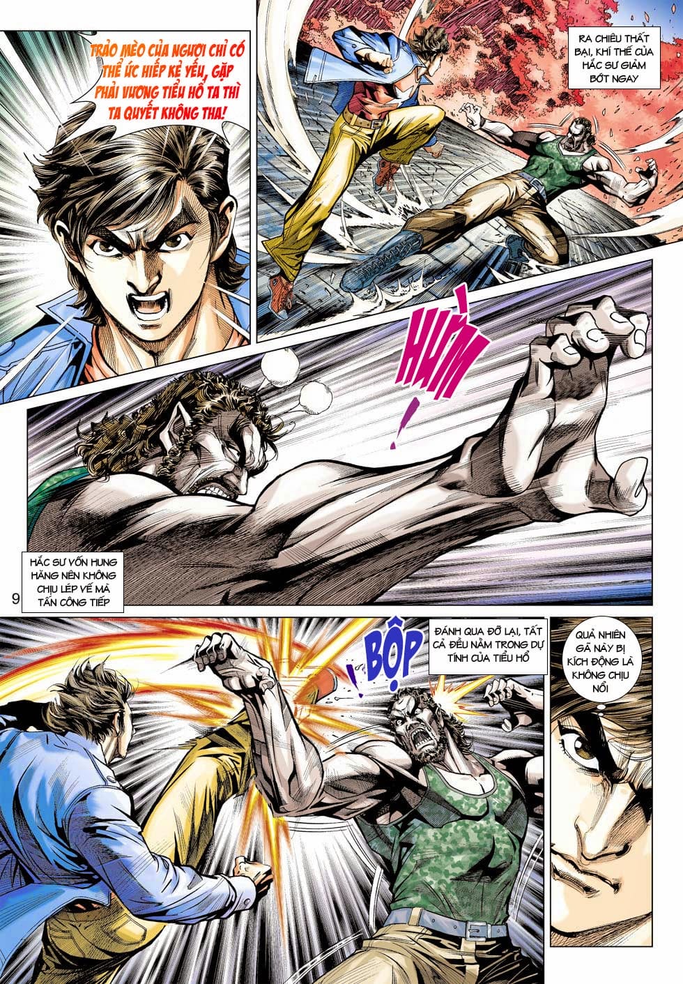 Truyện Tranh Tân Tác Long Hổ Môn trang 4