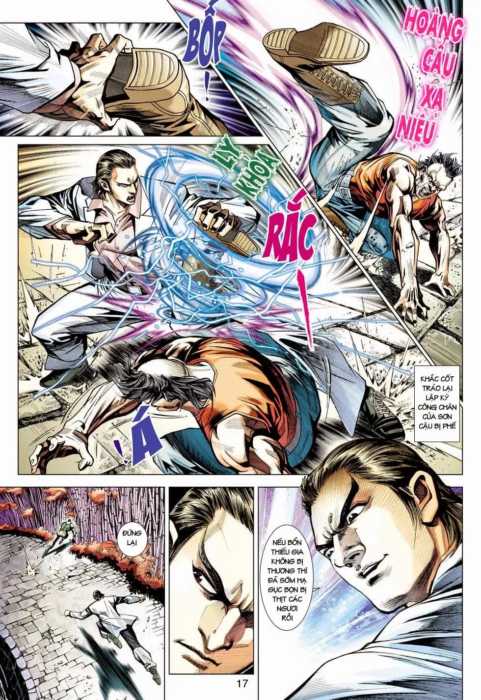 Truyện Tranh Tân Tác Long Hổ Môn trang 4