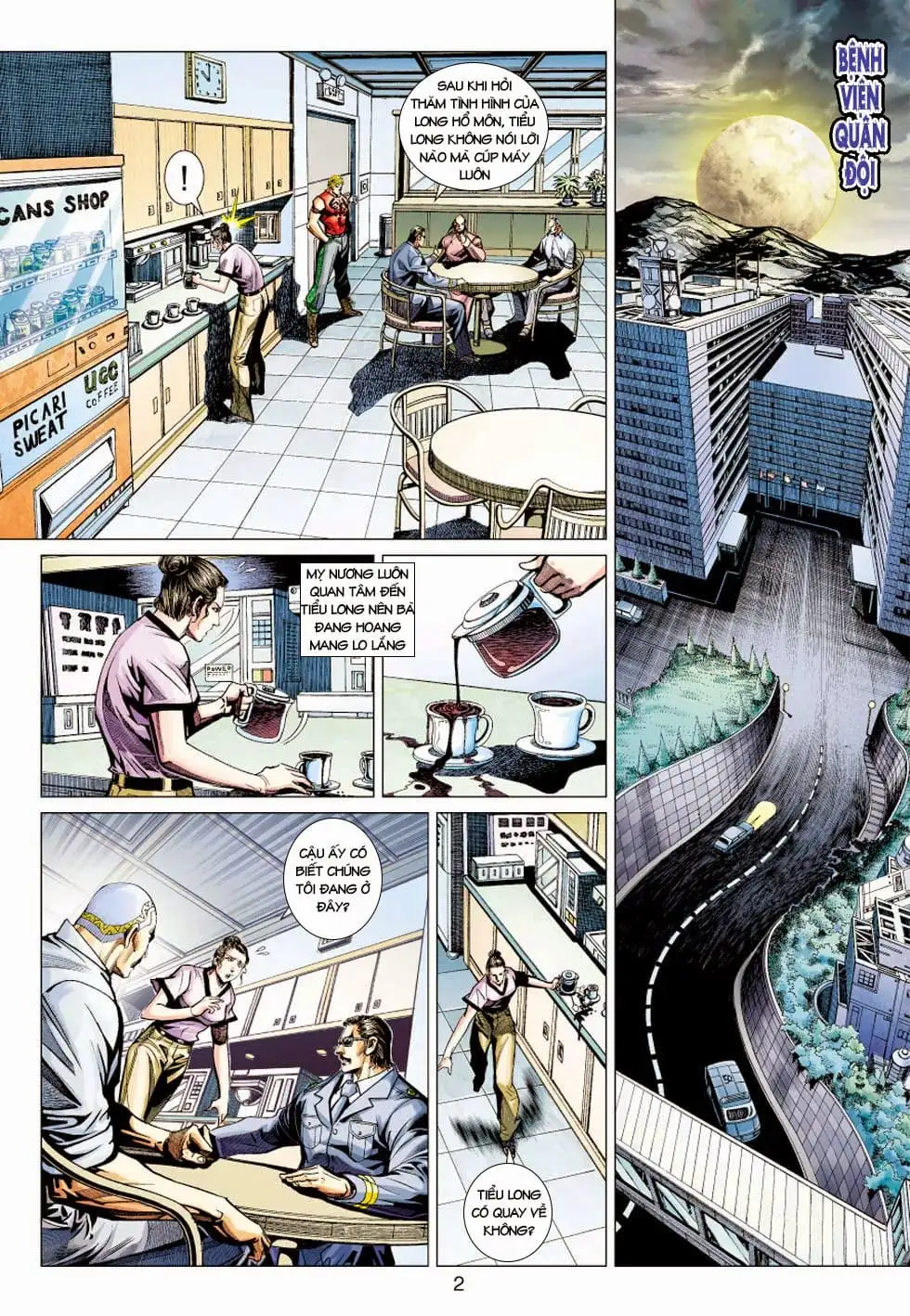 Truyện Tranh Tân Tác Long Hổ Môn trang 4