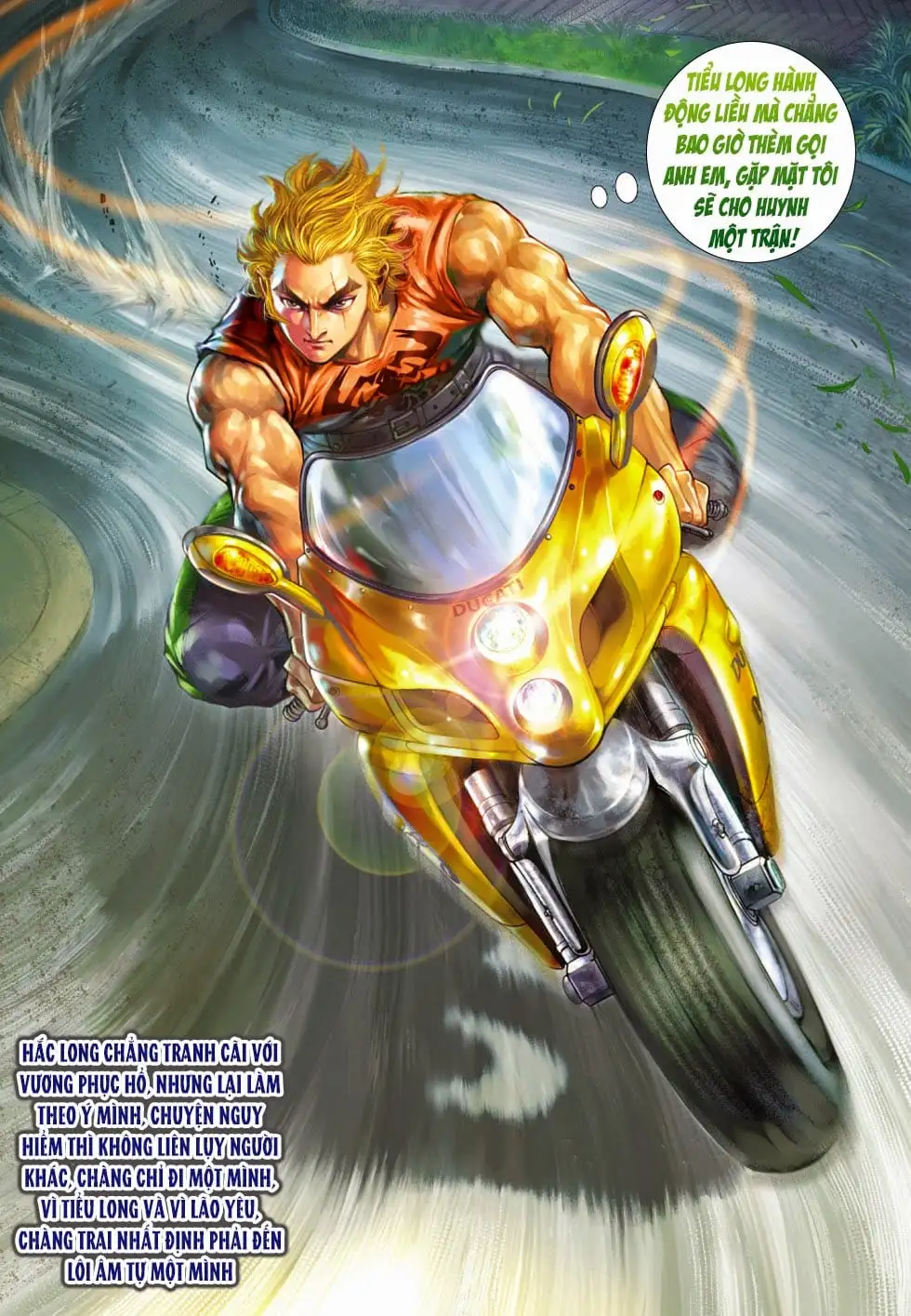 Truyện Tranh Tân Tác Long Hổ Môn trang 4