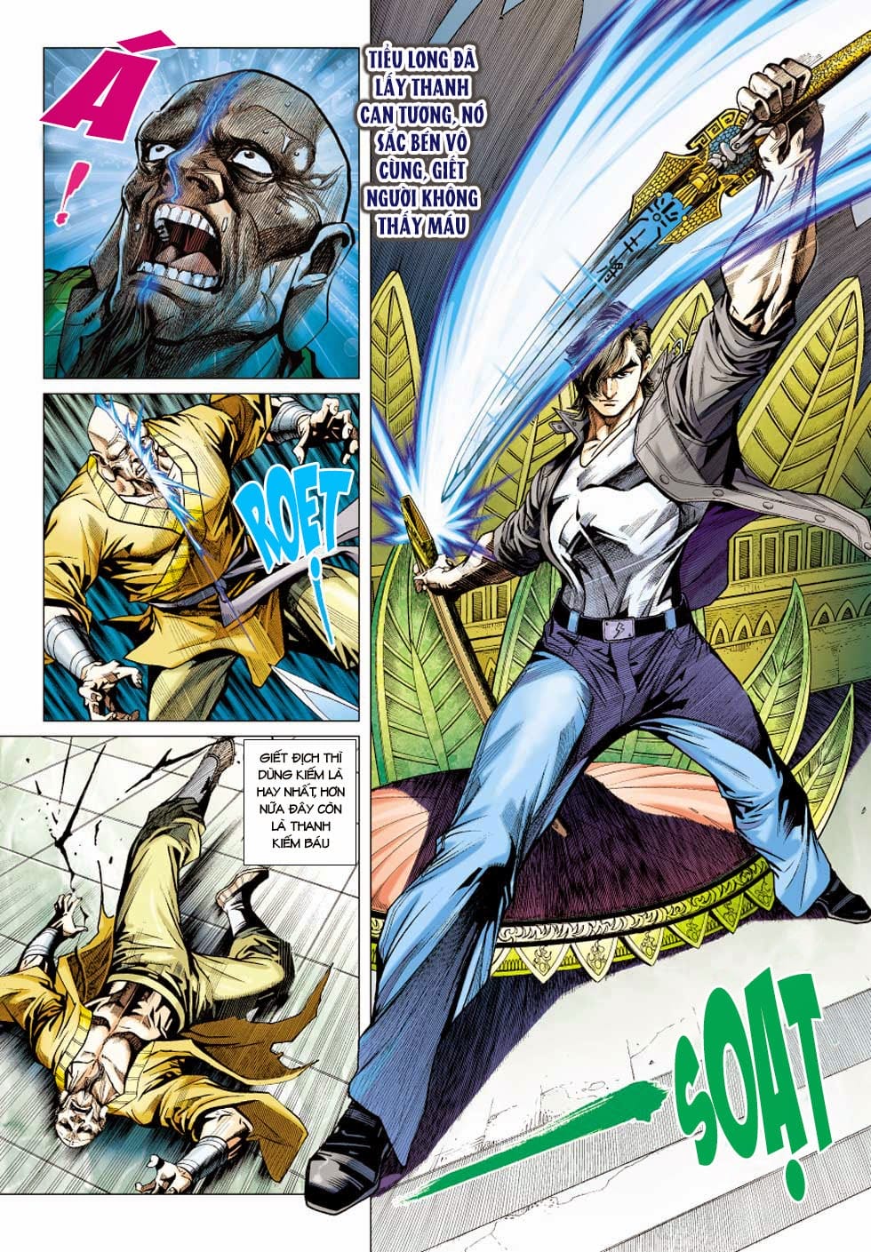 Truyện Tranh Tân Tác Long Hổ Môn trang 4