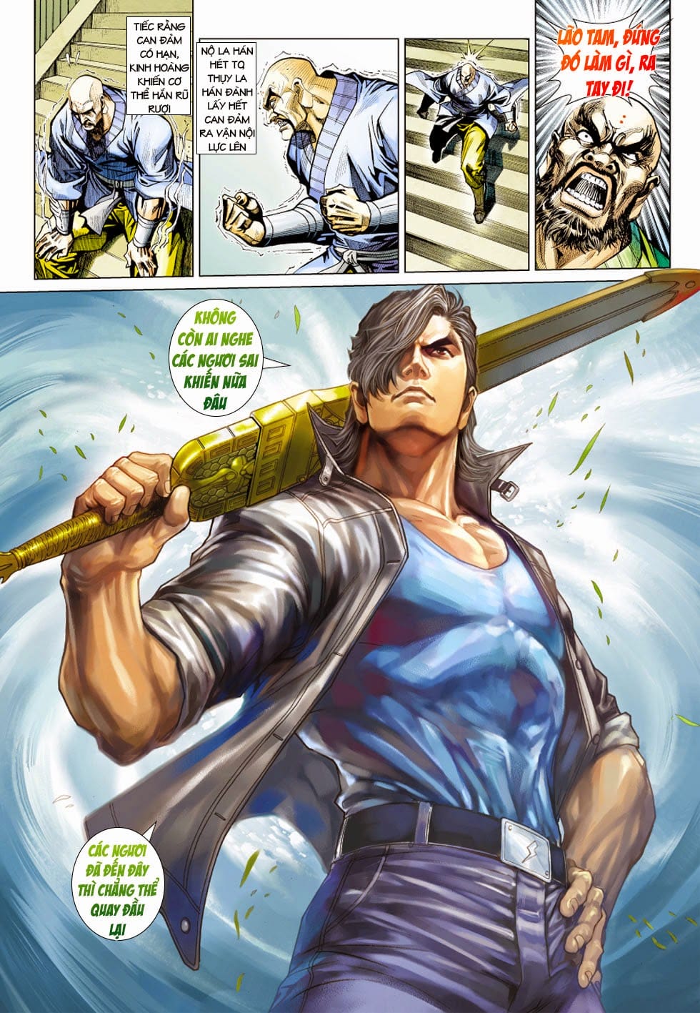 Truyện Tranh Tân Tác Long Hổ Môn trang 4