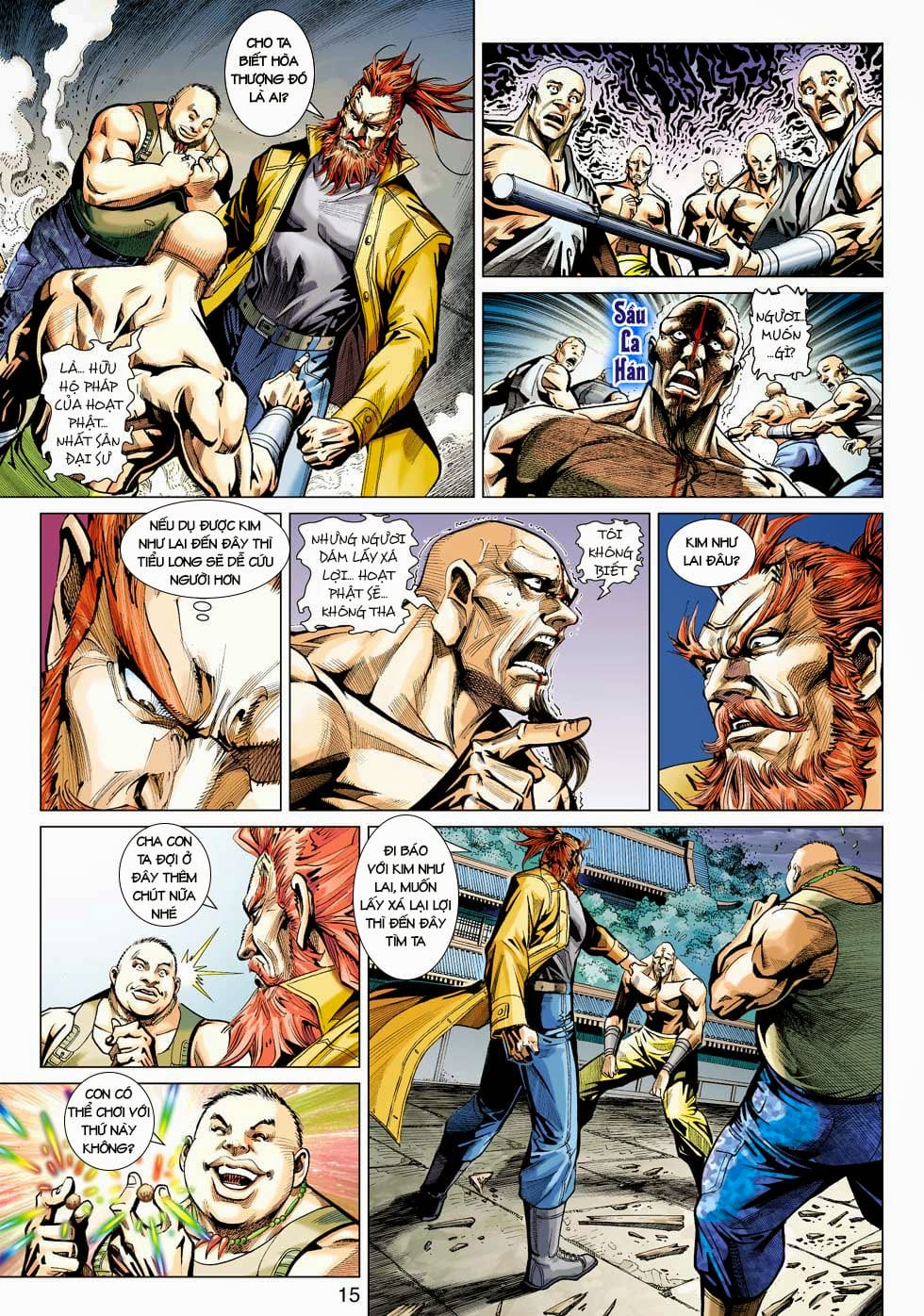 Truyện Tranh Tân Tác Long Hổ Môn trang 4