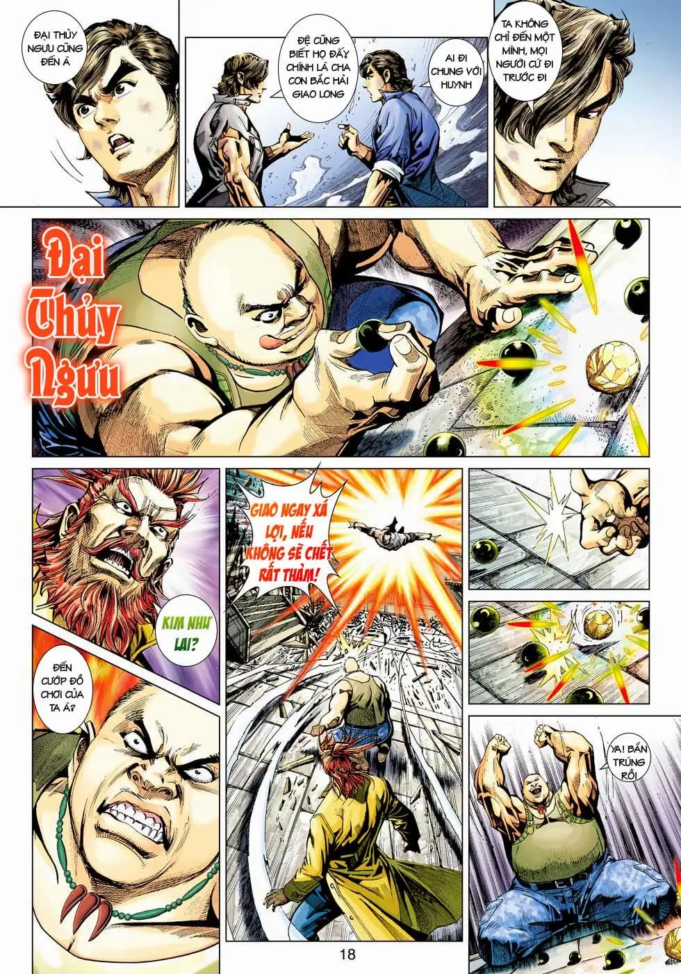 Truyện Tranh Tân Tác Long Hổ Môn trang 4