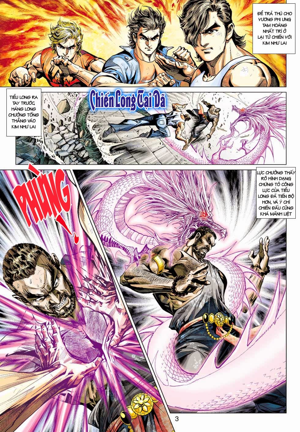 Truyện Tranh Tân Tác Long Hổ Môn trang 4