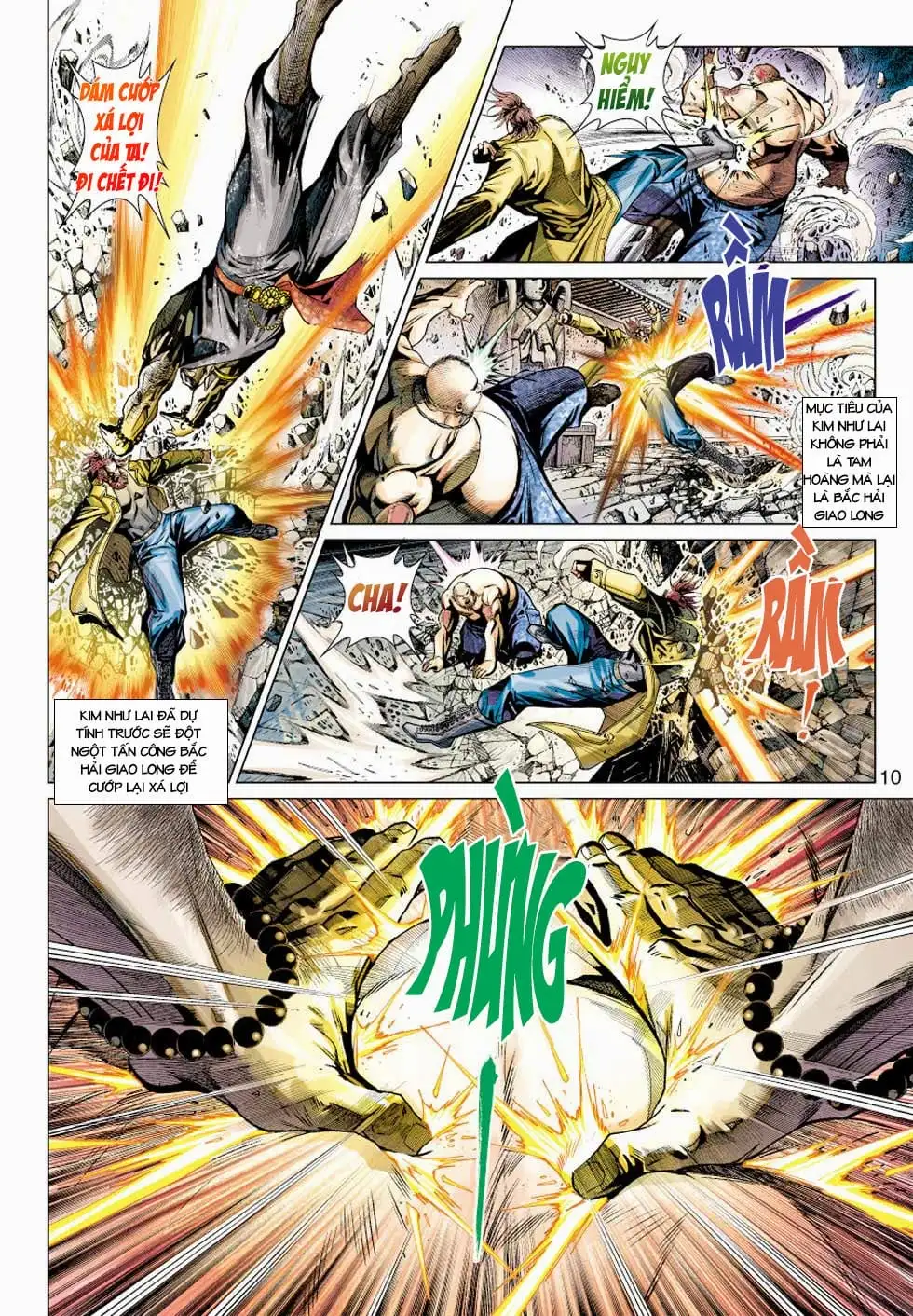 Truyện Tranh Tân Tác Long Hổ Môn trang 4